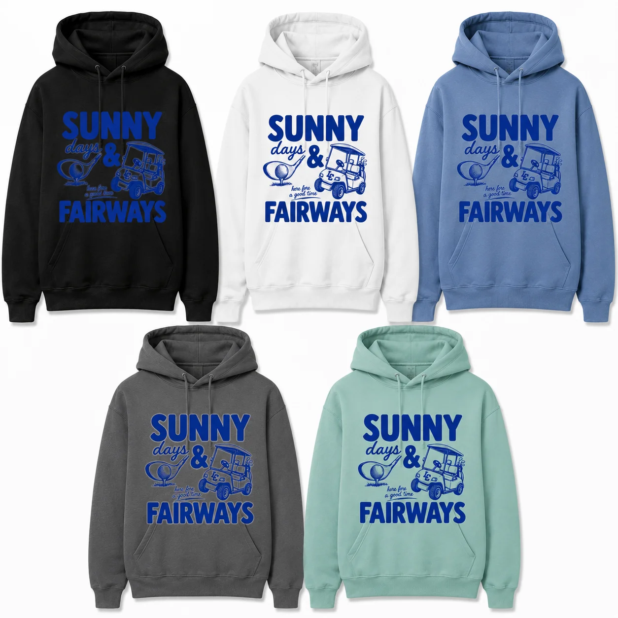 Sunny Fairways Comfort Colors Hoodie product image (2)