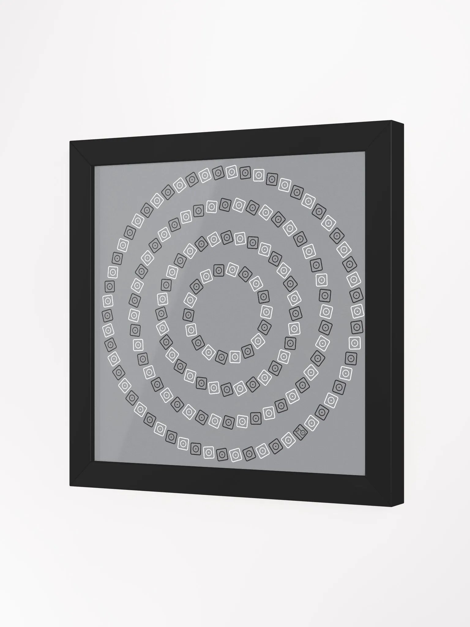 Optical Sun Icon / MO Framed Poster product image (2)