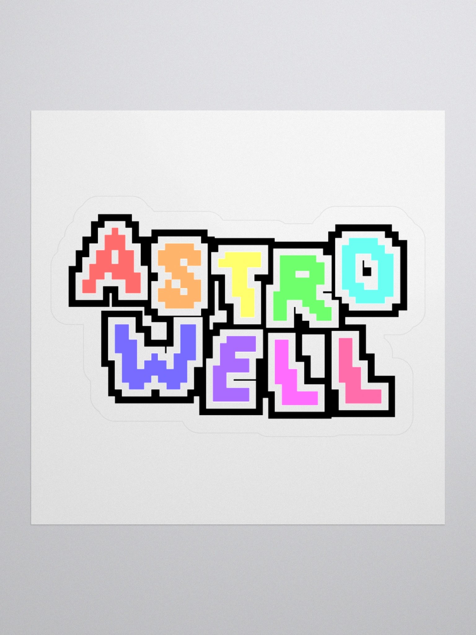 Astrowell Pixel Sticker product image (2)