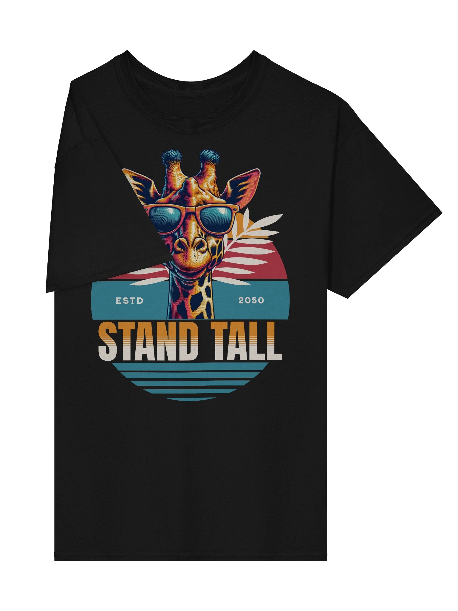 Y2K Inspired Stand Tall Giraffe T-Shirt for Summer Wear product image (28)