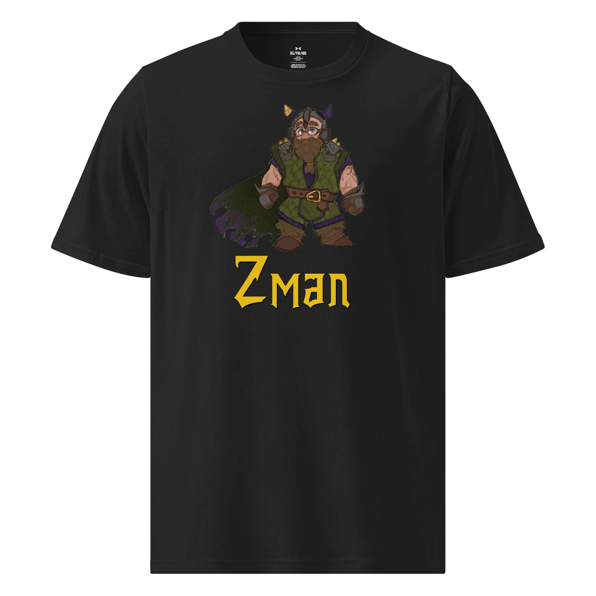 Zman the Dwarf Athletic Shirt product image (1)