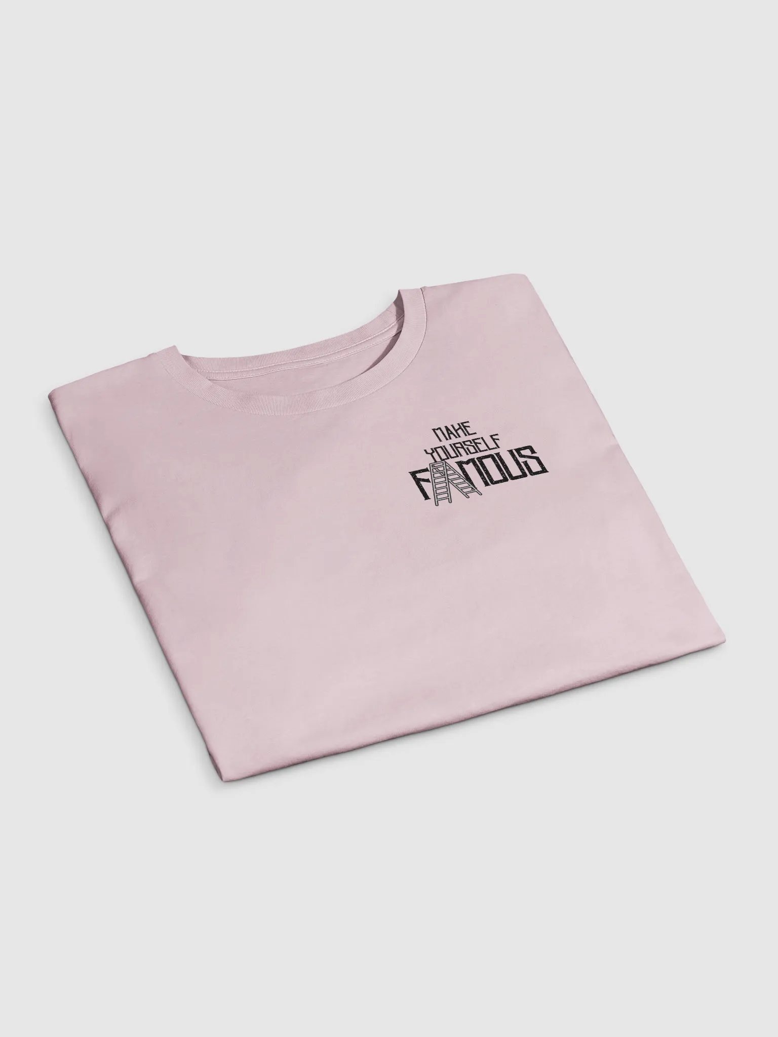 MakeYourselfFamous Cropped Tee in Pink product image (3)