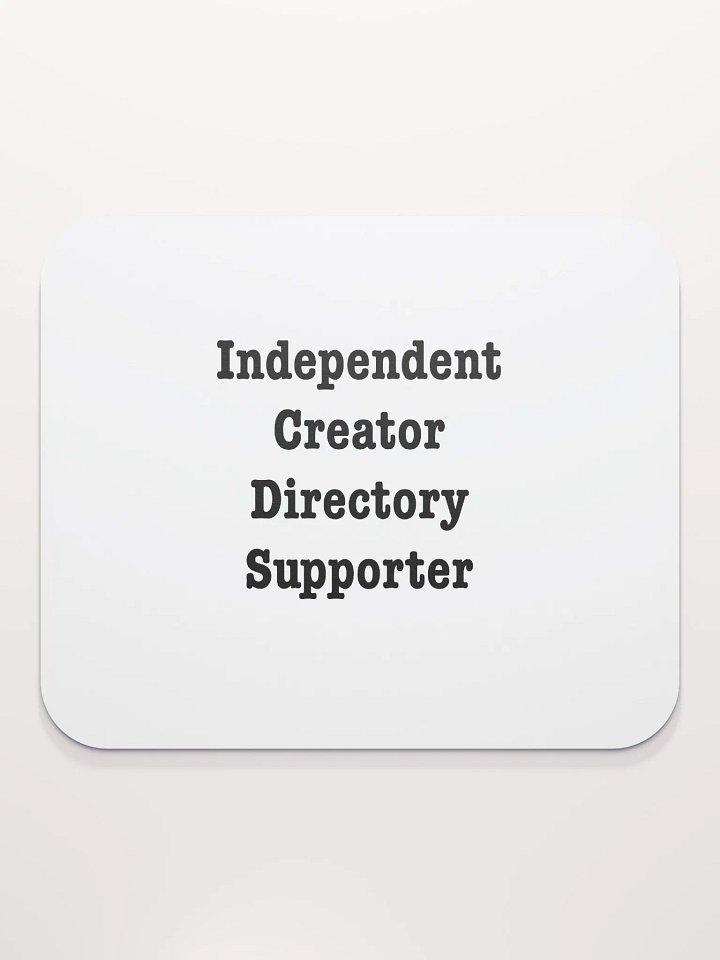 IndieCD Mouse Pad product image (2)