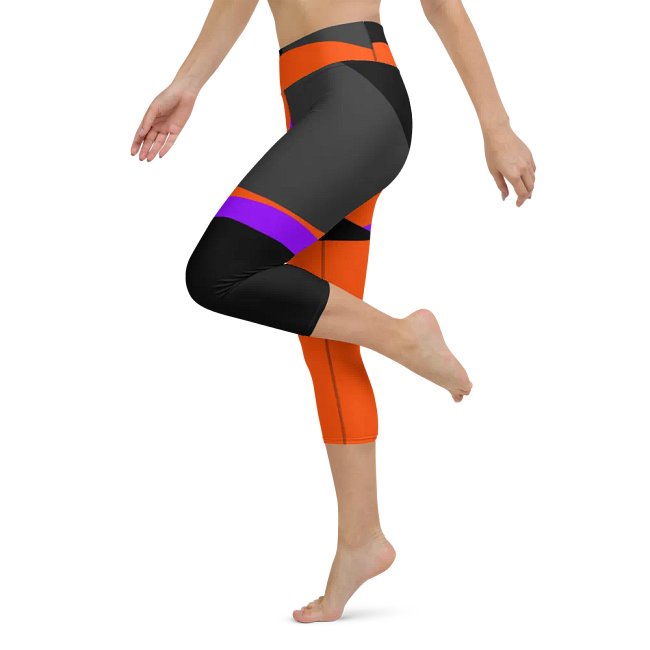 High-Waist Capri Leggings