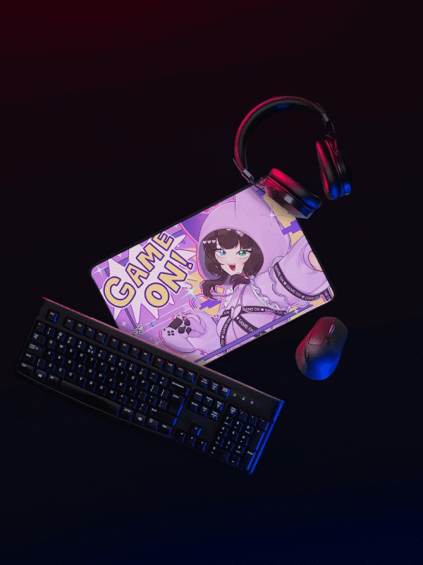 KrazyCandyCat Gamer Small MousePad product image (1)