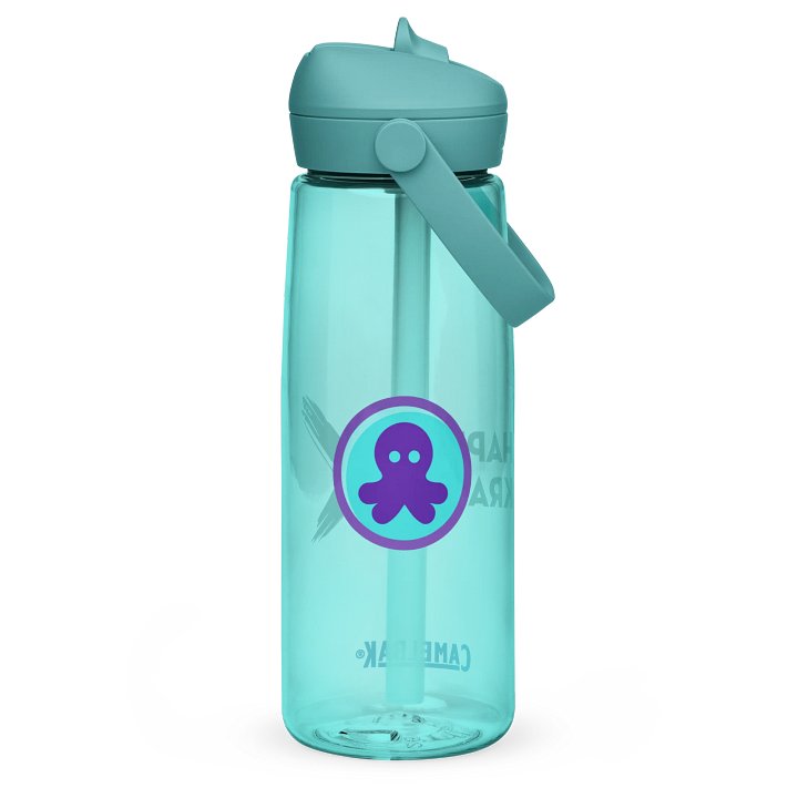 Kraken Logo Flip Straw Water Bottle product image (10)