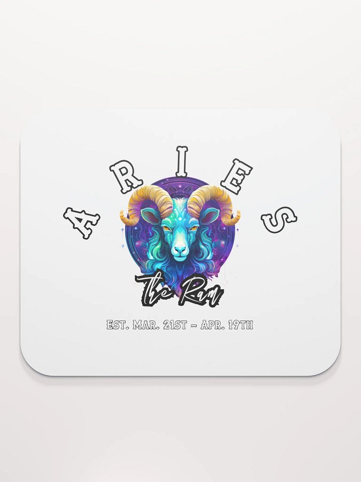 Aries - Zodiac Mouse Pad product image (2)