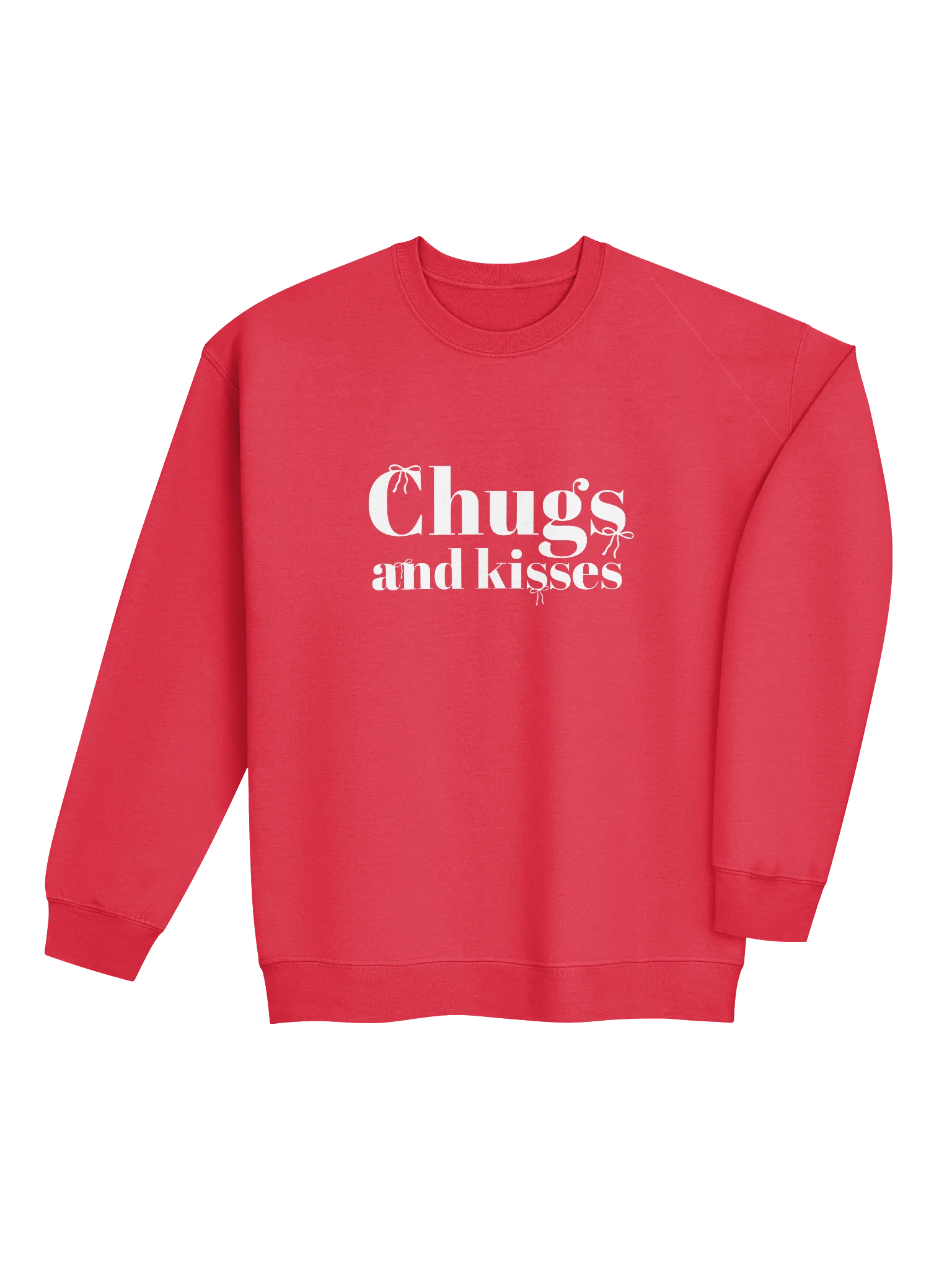 Red Chugs and Kisses Sweatshirt product image (5)