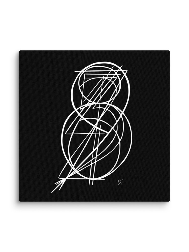 Intricate Intersection Canvas - Abstract Image No. 11 product image (71)