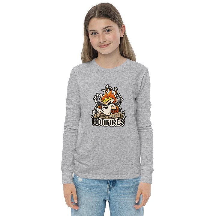 Flaming Duck - Youth Quackin’ Crew Tee product image (1)