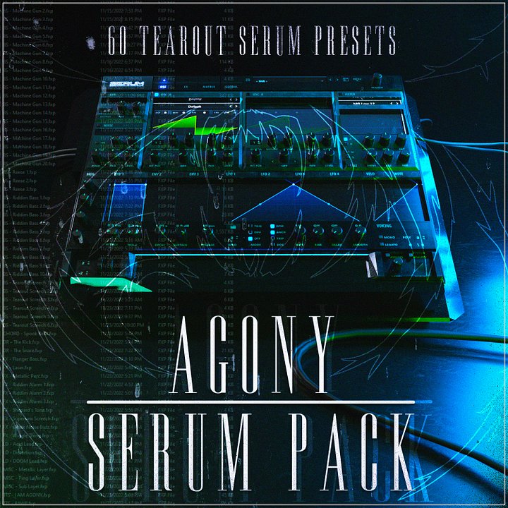 Agony Tearout Serum Preset Pack product image (1)
