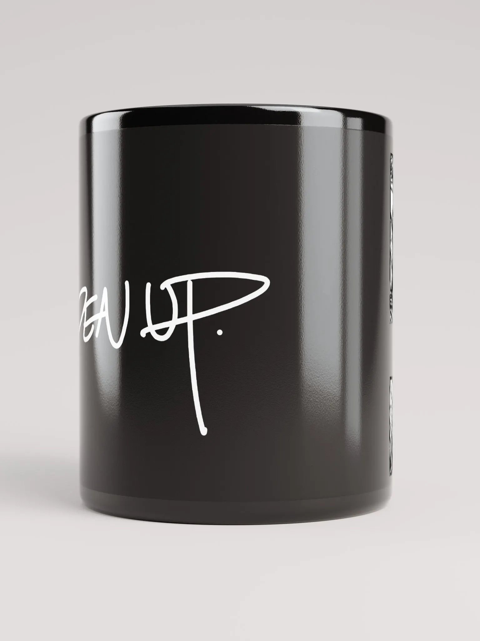 OPEN UP MUG - BLACK product image (5)