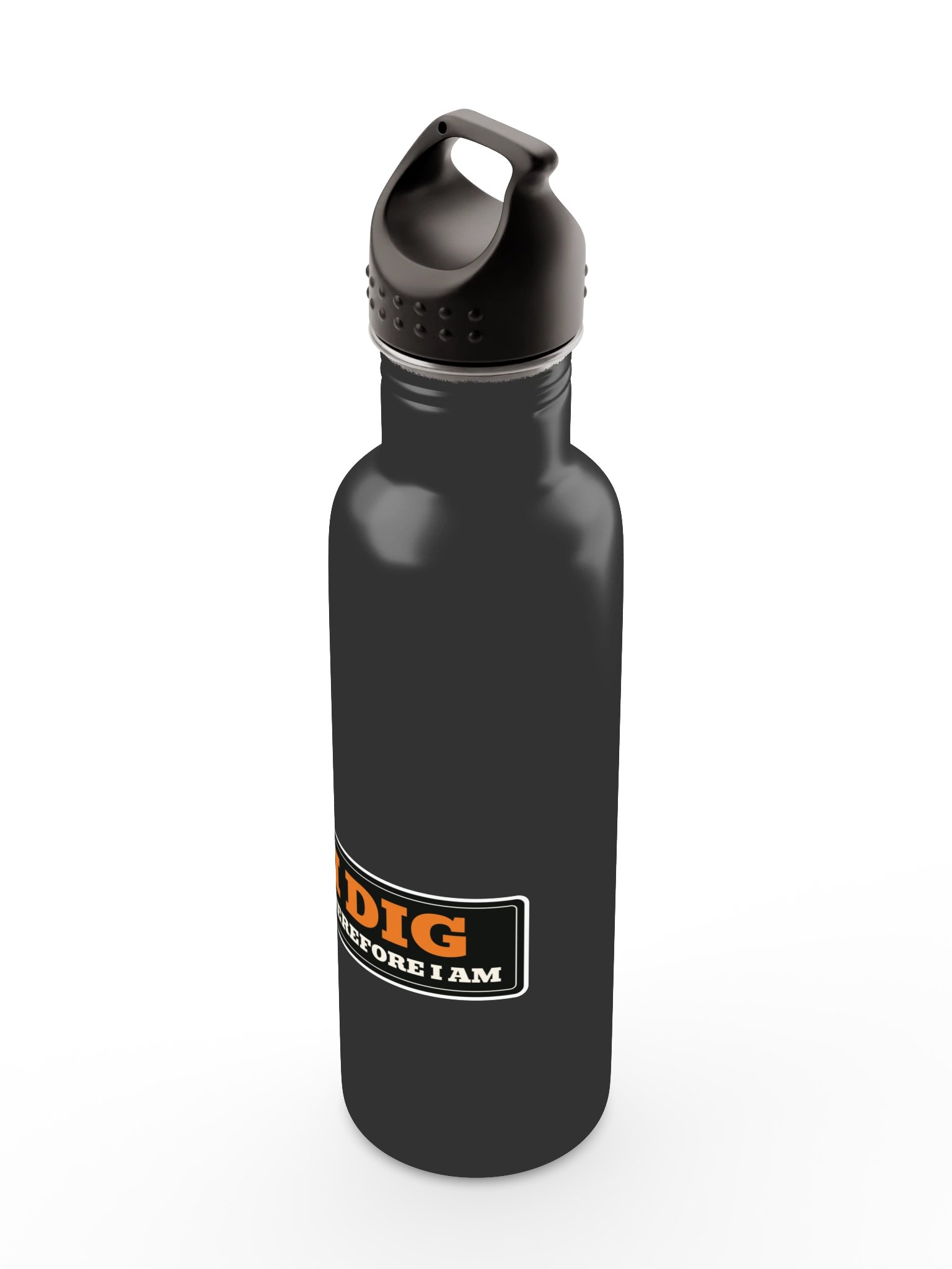 I dig therefore I am — Stainless Steel Water Bottle product image (9)