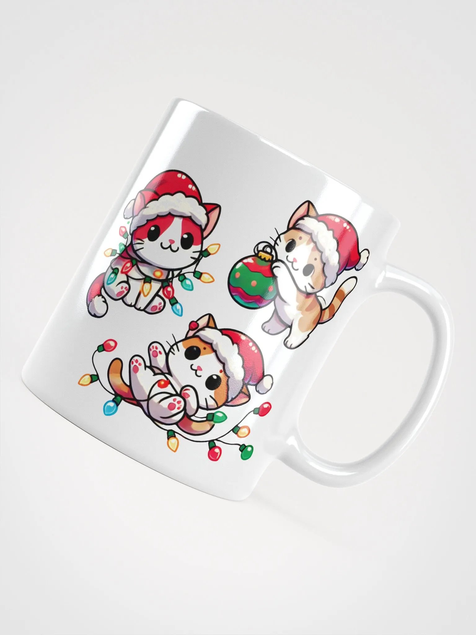 Festive Feline Friends Mug - Merry Catmas Collection product image (5)