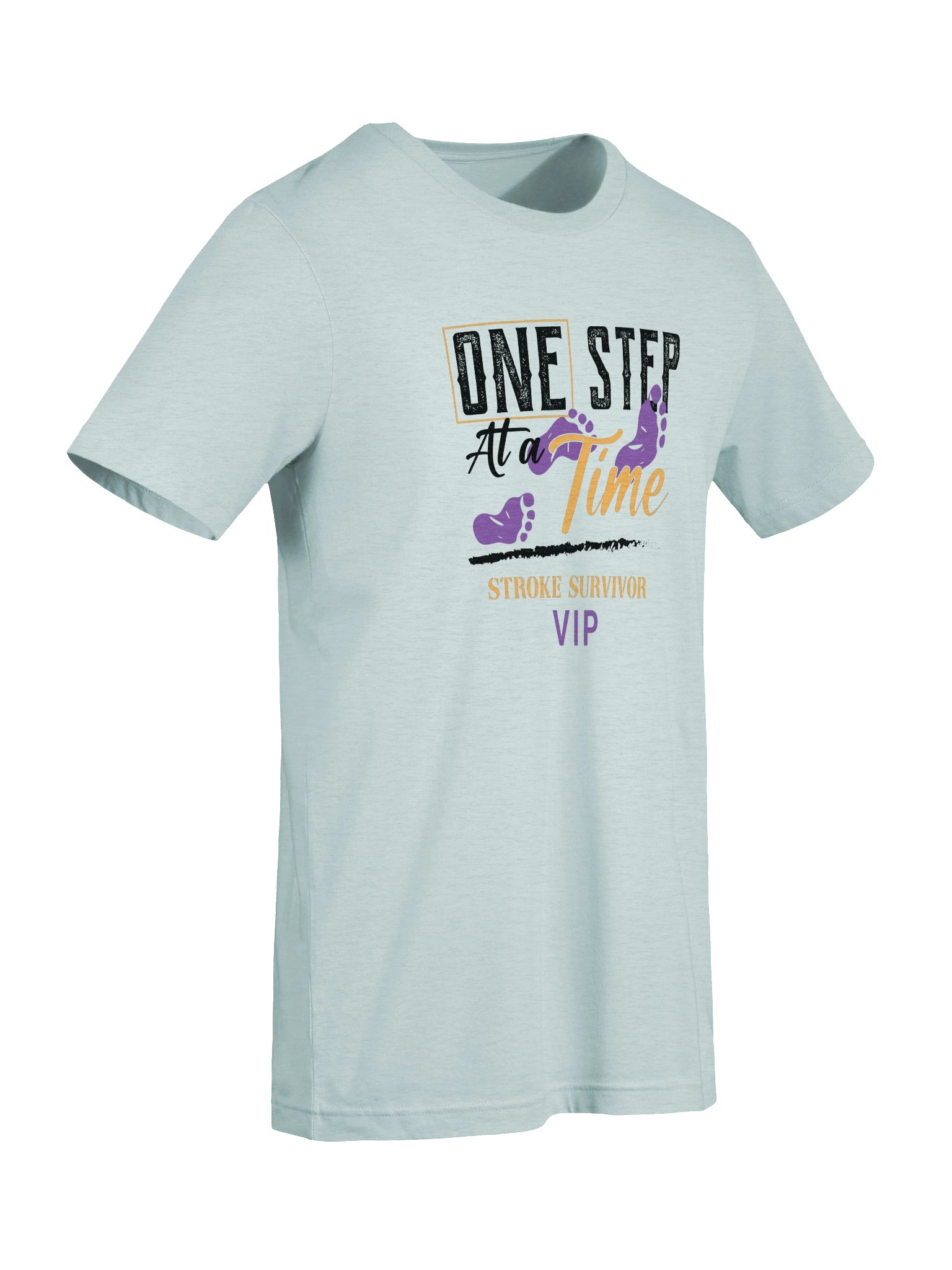 One Step at a Time | Stroke Survivor VIP T-Shirt product image (71)