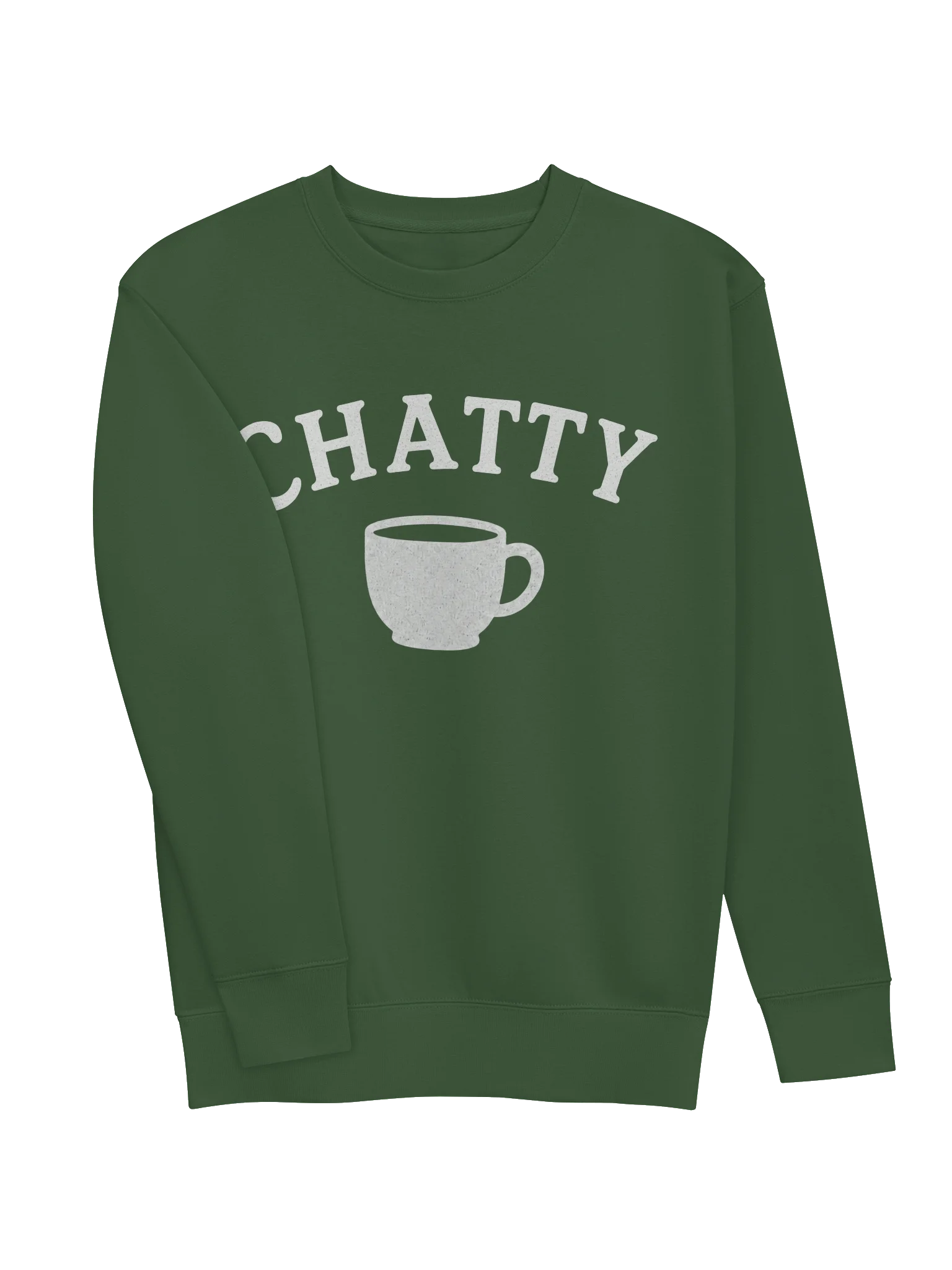 Chatty Coffee Premium Sweatshirt | Cozy Chatty Fall Collection product image (3)