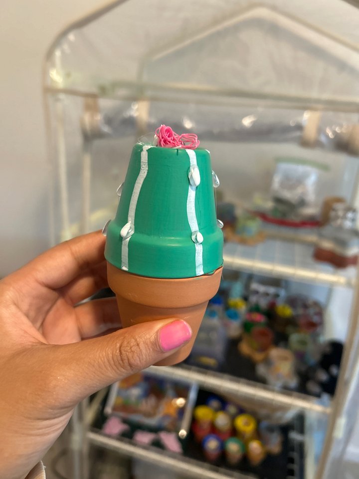 Super colorful handmade cactus! #16 product image (1)