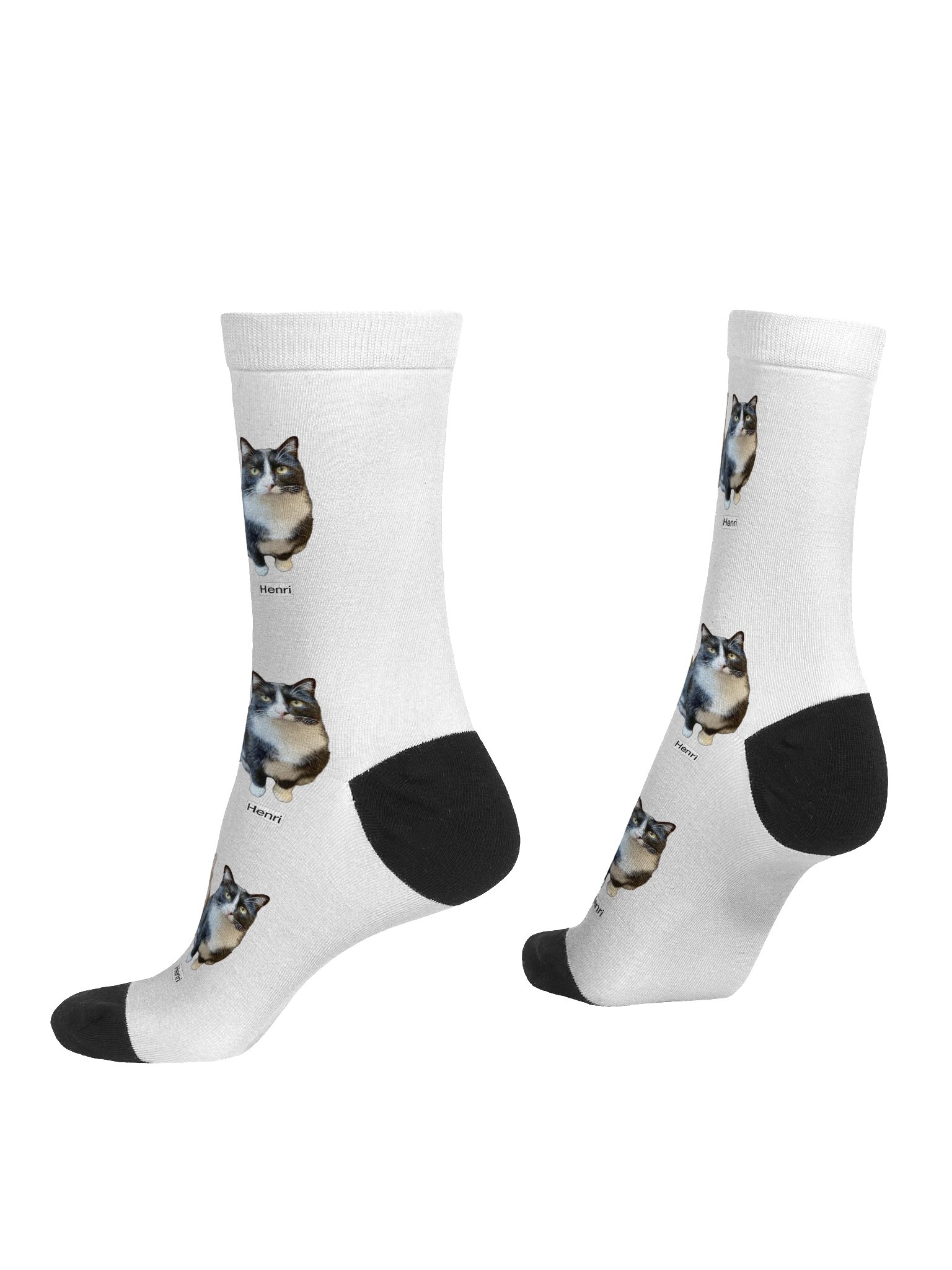 Kitties Heart Prop Lady Socks product image (4)