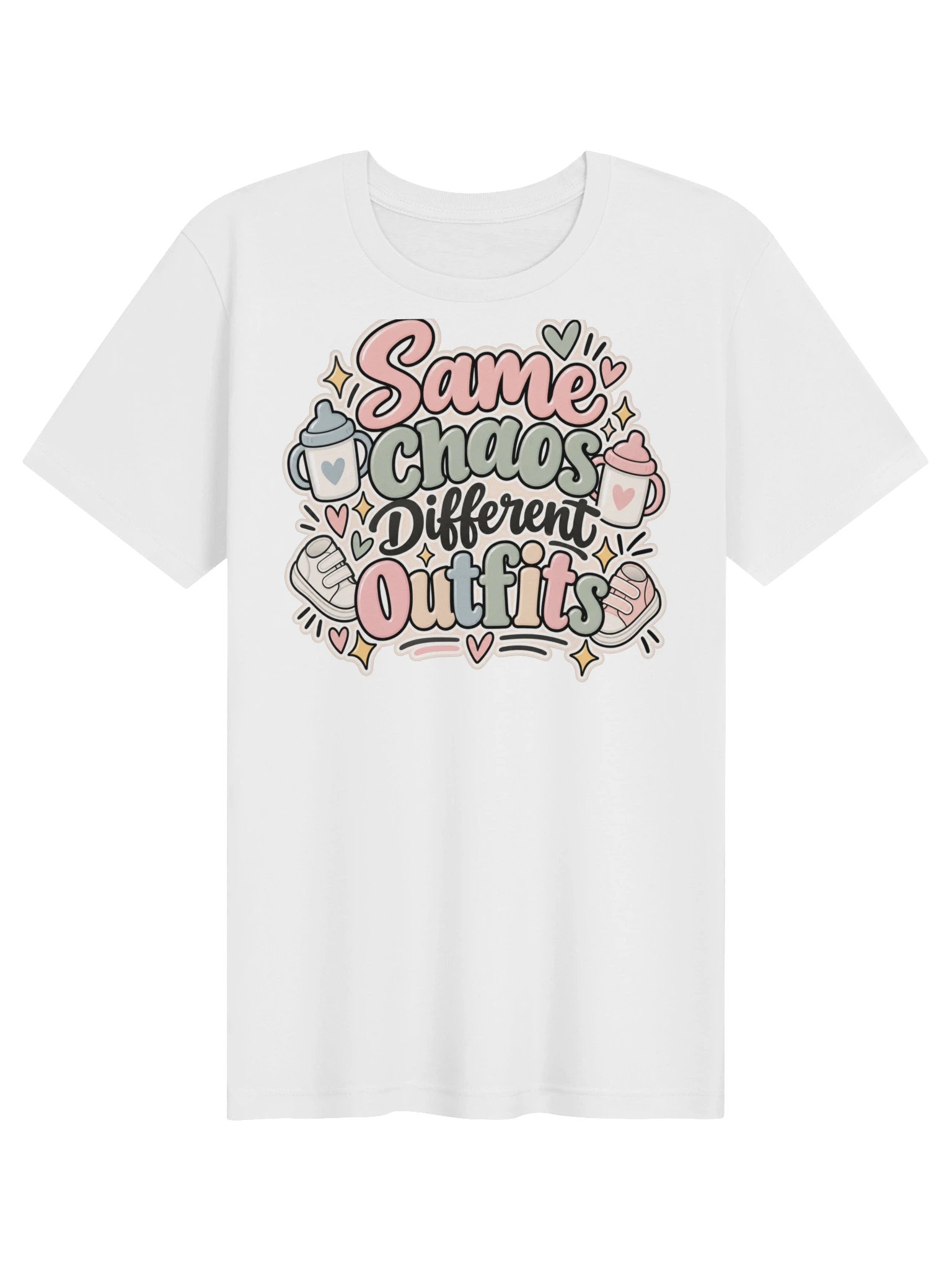 Same Chaos Different Outfits T-Shirt product image (1)