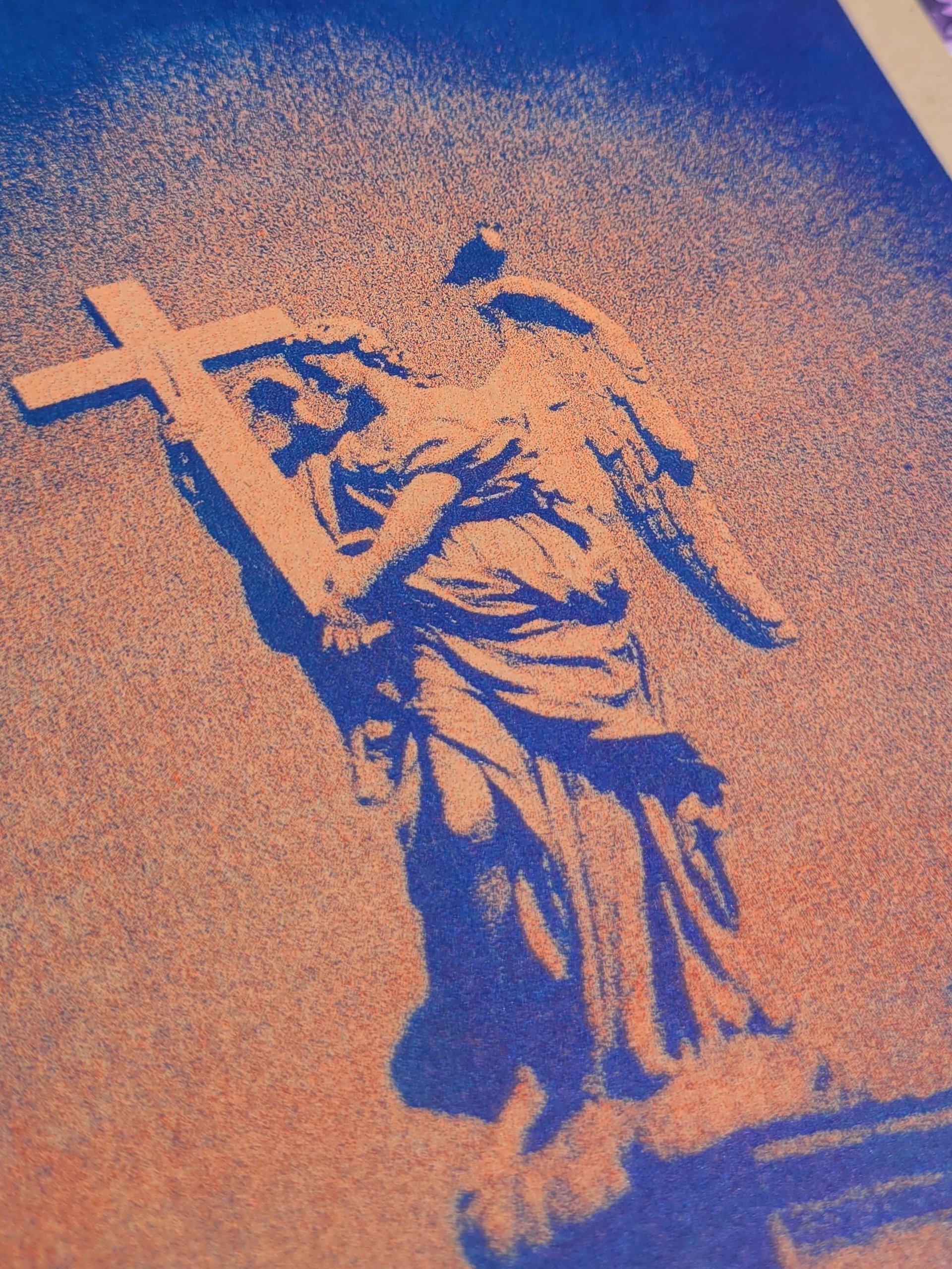 Baroque Angel Riso Print product image (2)