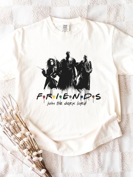 Friends Dark Lord Parody Funny Retro Fall Shirt product image (7)