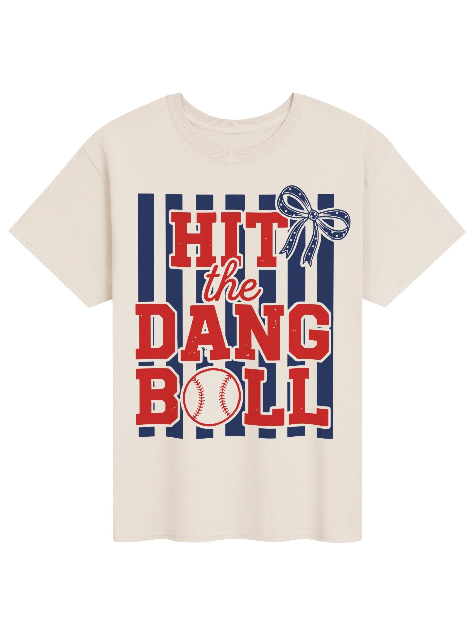 Hit The Dang Ball Baseball shirt product image (11)