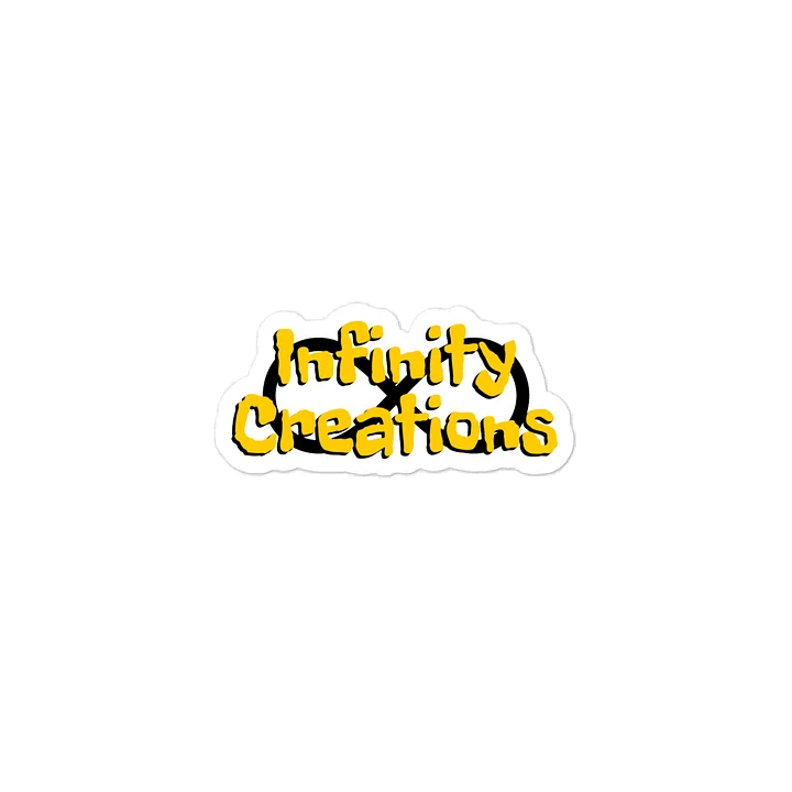 Infinity Creations Logo Sticker product image (2)