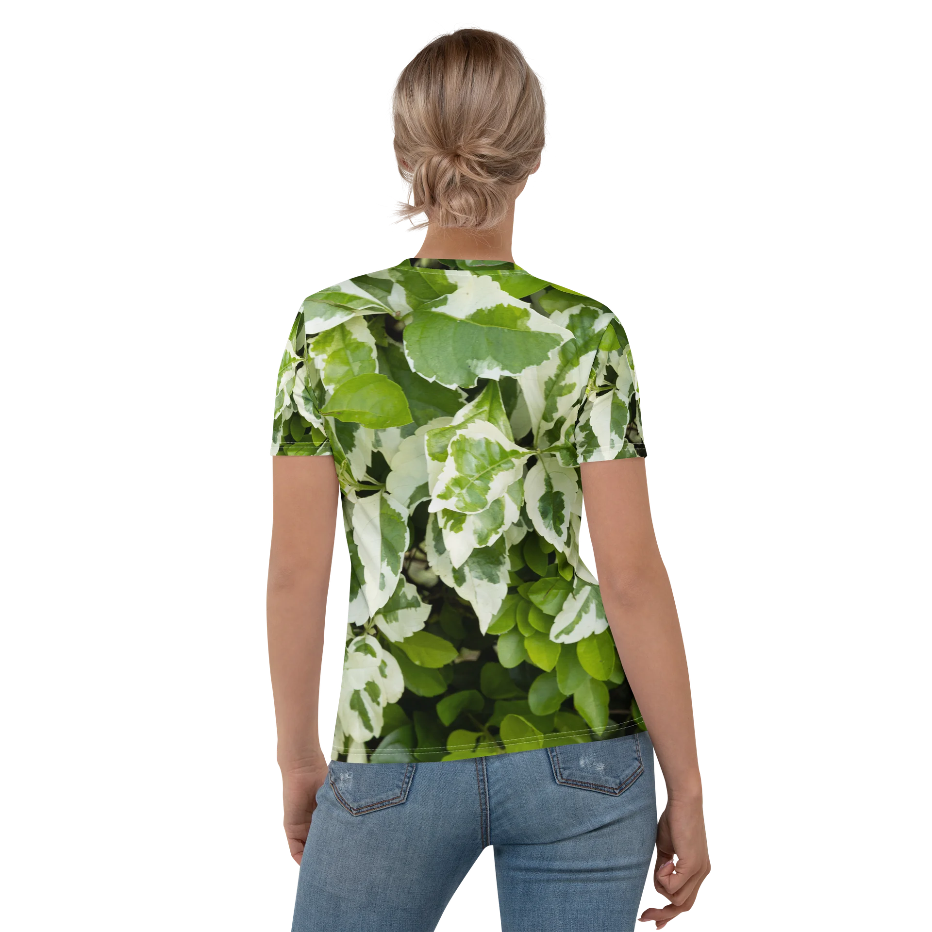 Moss & Parch All-Over Print Women's Crew Neck T-Shirt product image (1)