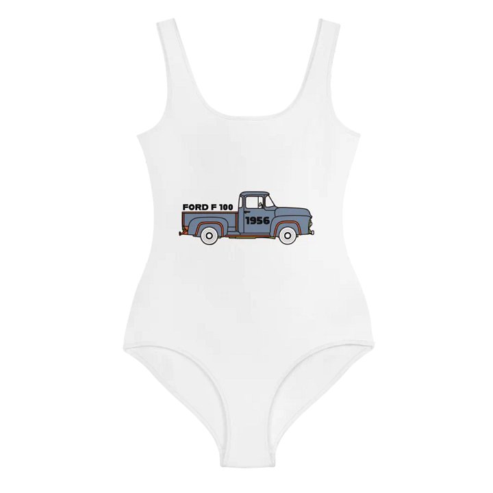1956 Vintage Pickup Truck All-Over Swimsuit product image (1)