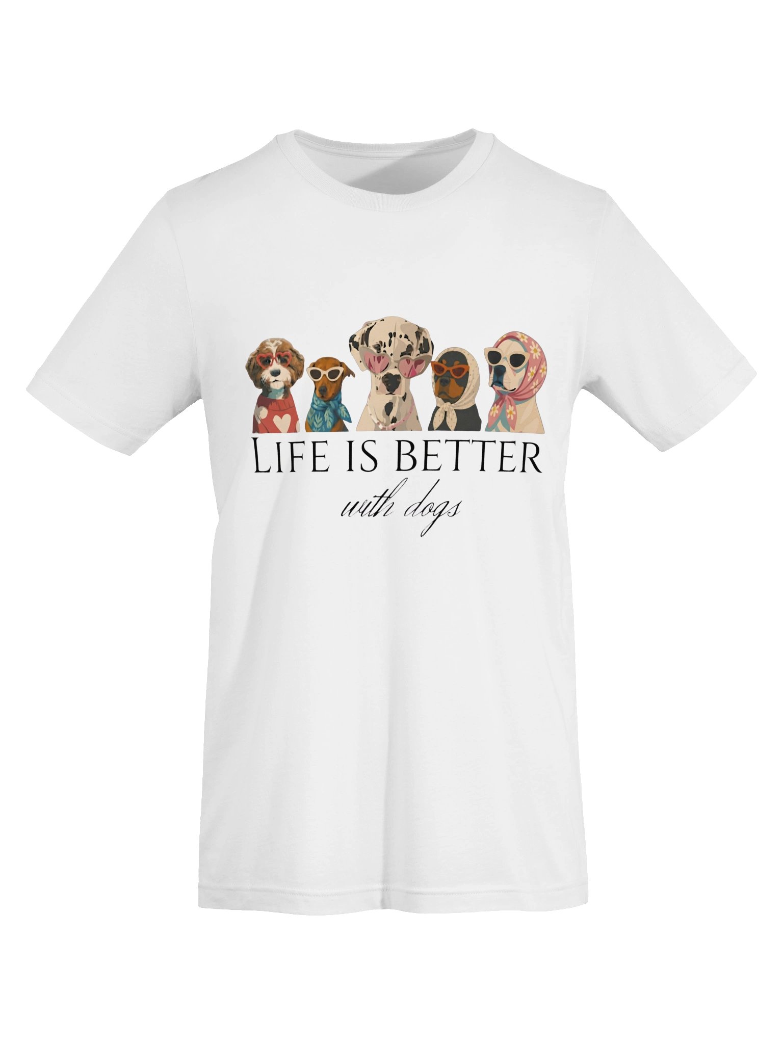 This Is Better Dog Crew Tee product image (75)