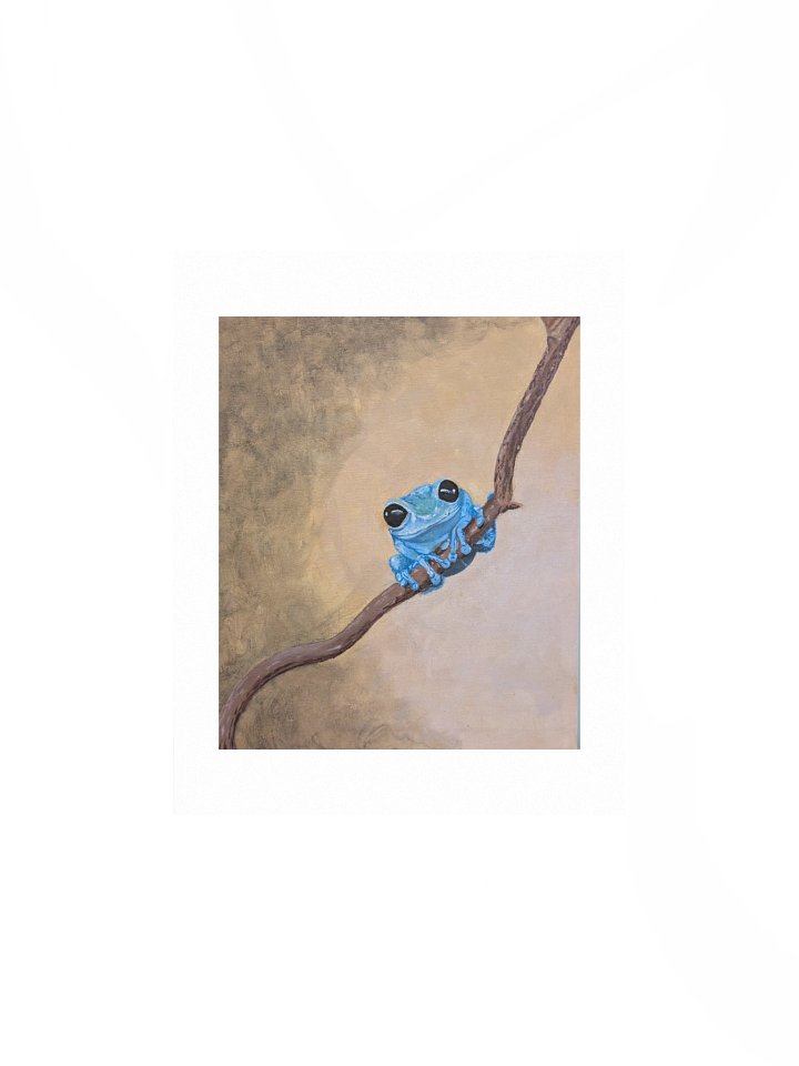 Blue Frog Poster product image (1)