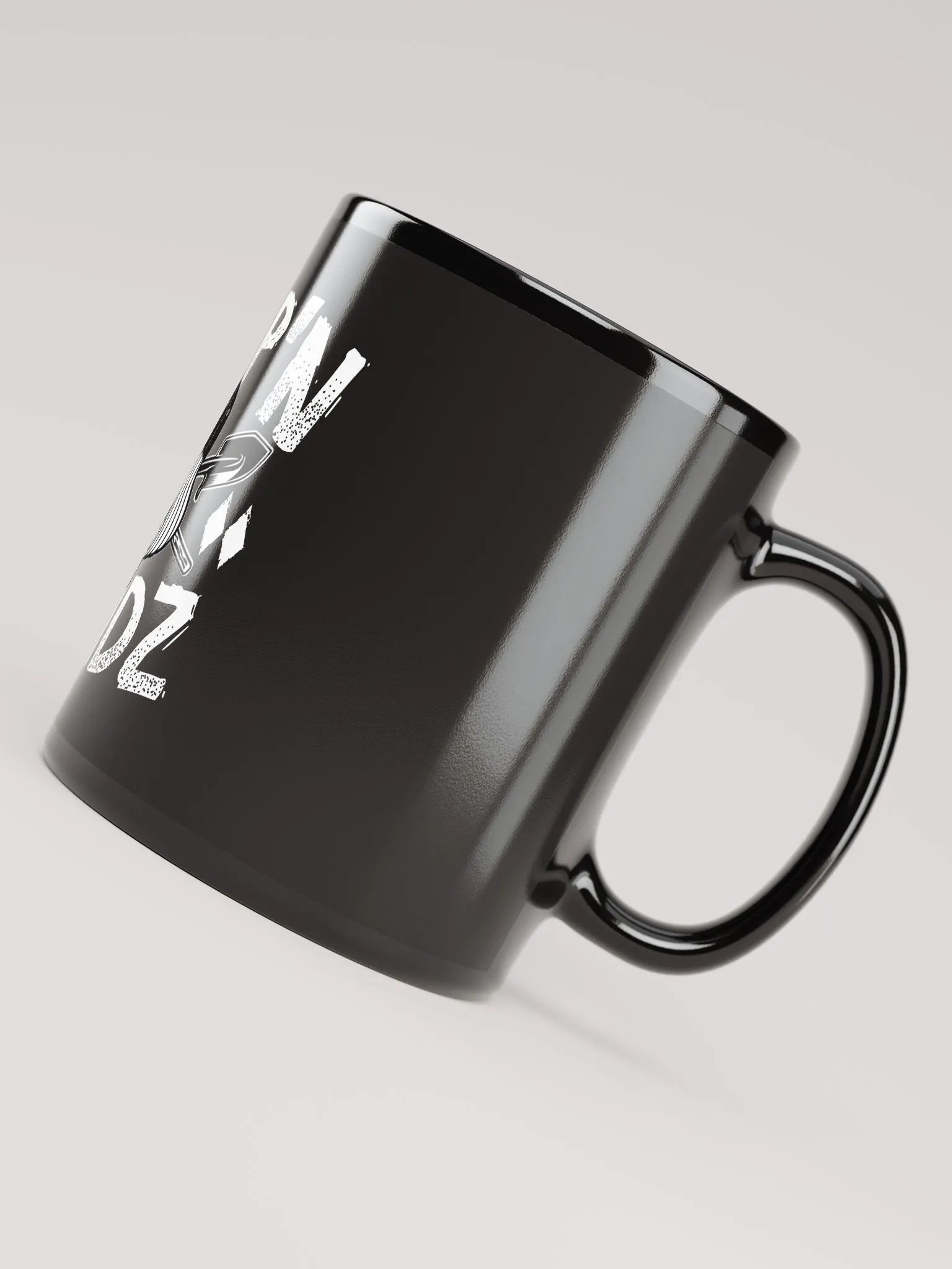 Mountain Skull Black Glossy Mug product image (5)