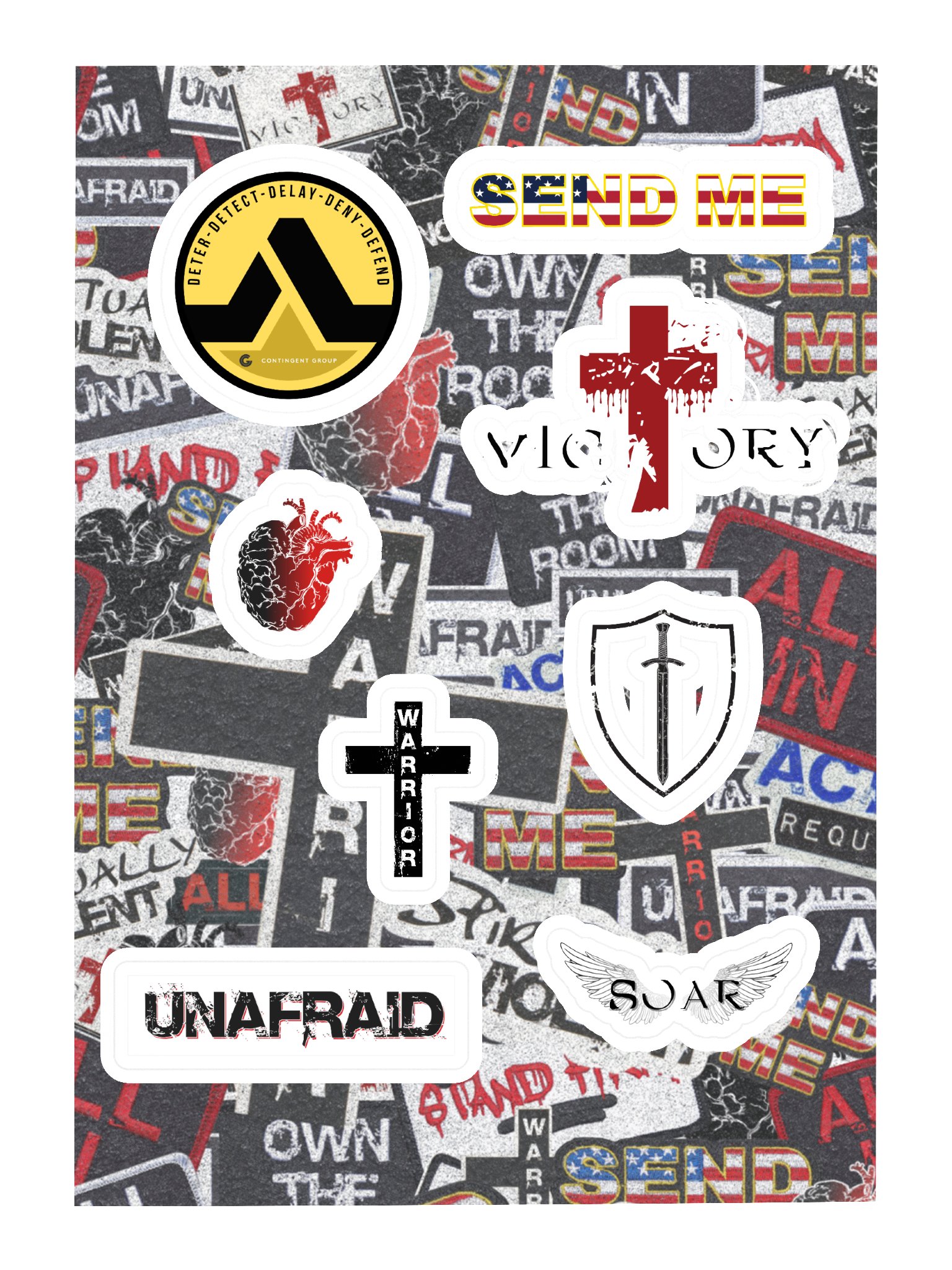 UNAFRAID Sticker Sheet: Defend Your Style product image (3)