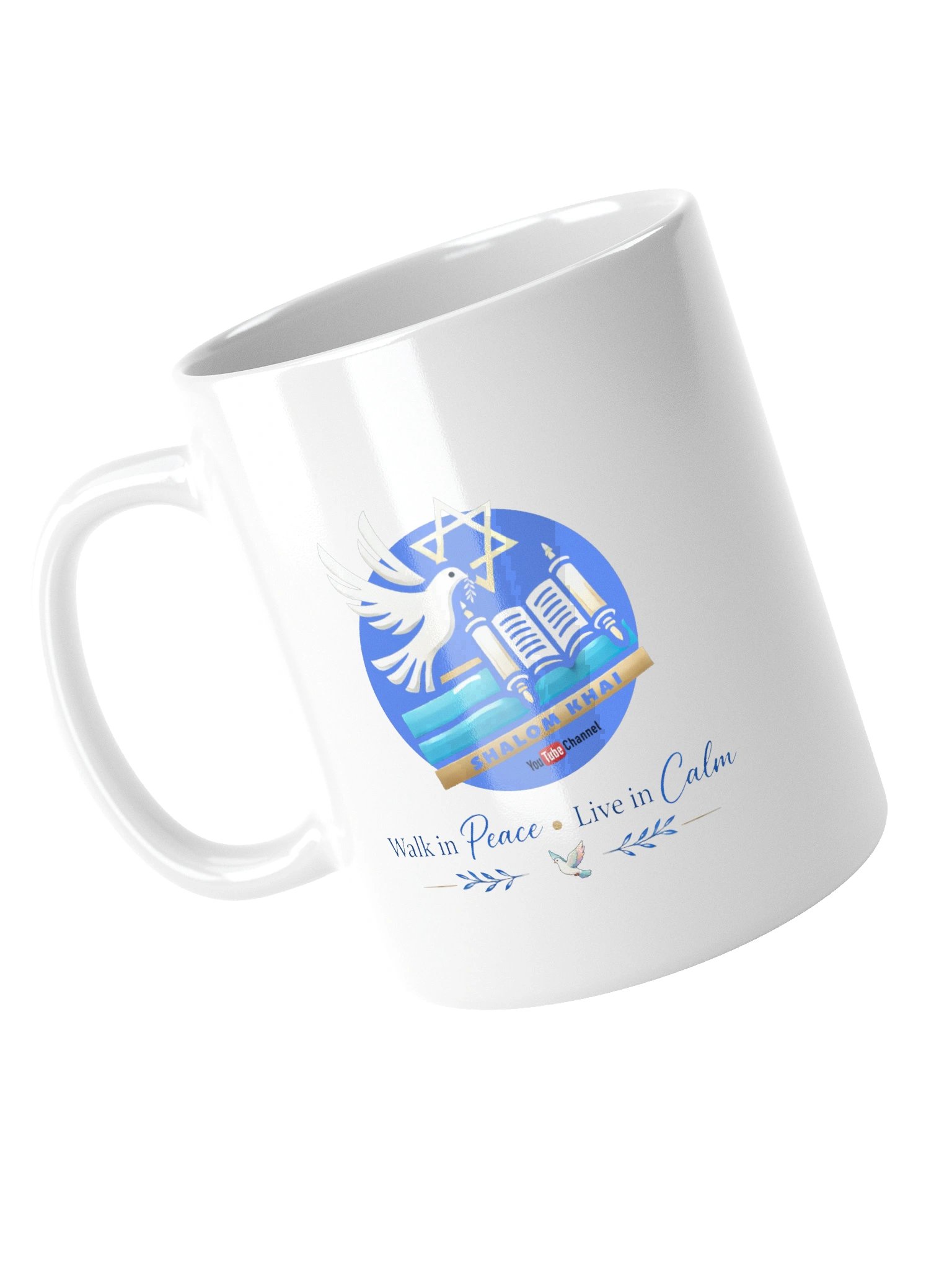 Shalom Khai Peace Dove Mug product image (15)