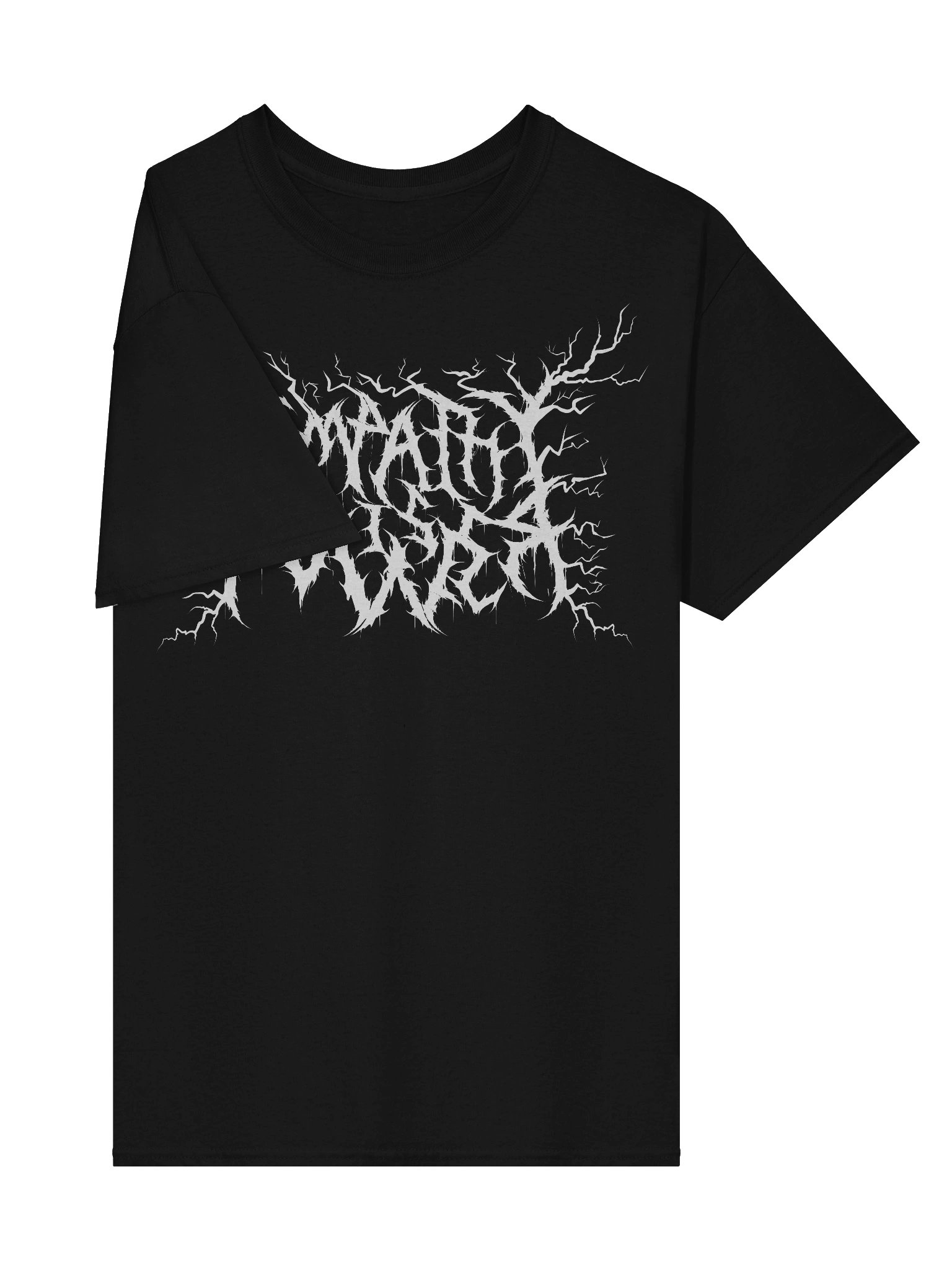 DEATH METAL Empathy is Power T-Shirt! (White Logo) product image (4)