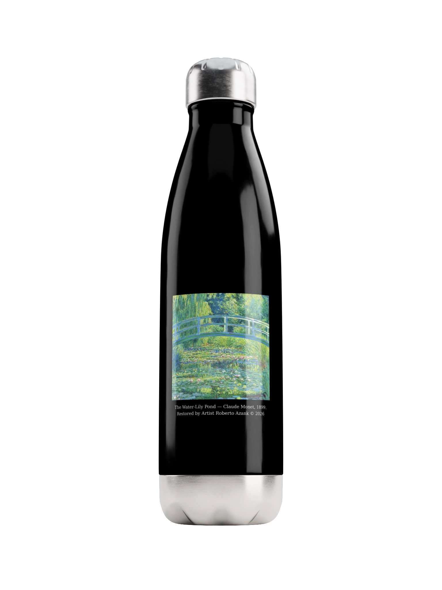 The Water-Lily Pond — Water Bottle product image (1)
