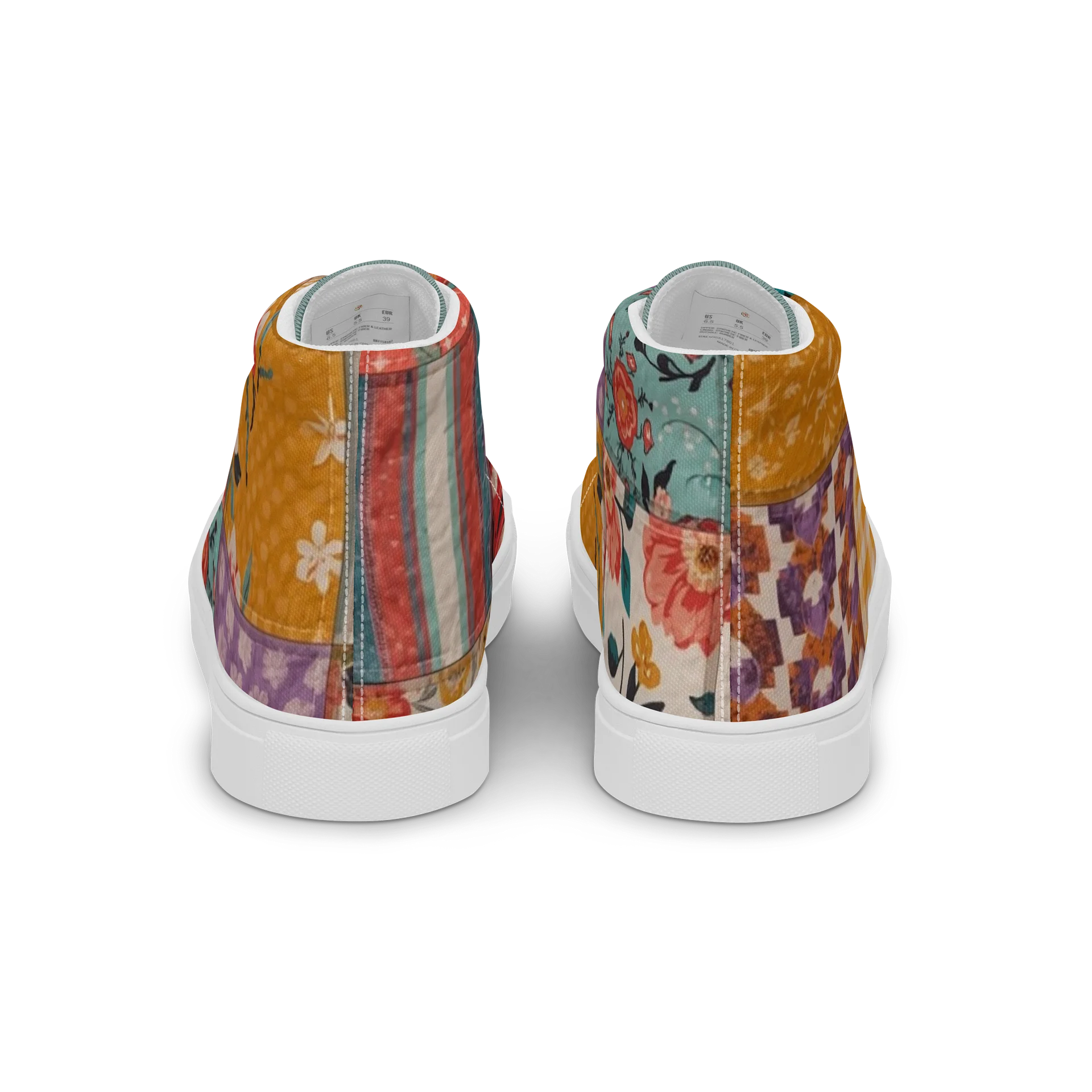 Patchwork Floral High Tops product image (4)