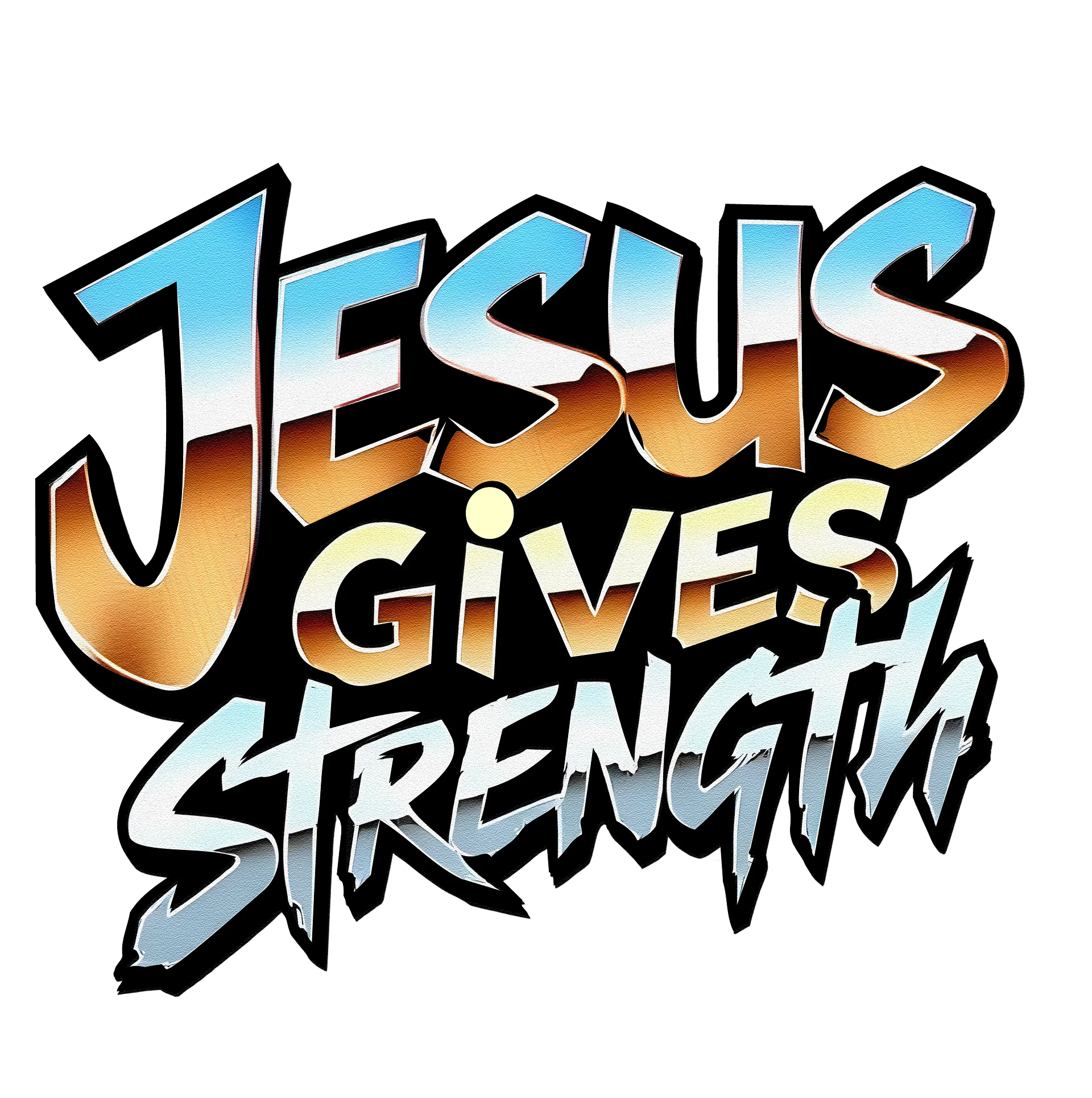 Jesus Gives Strength Workout T-shirt product image (10)