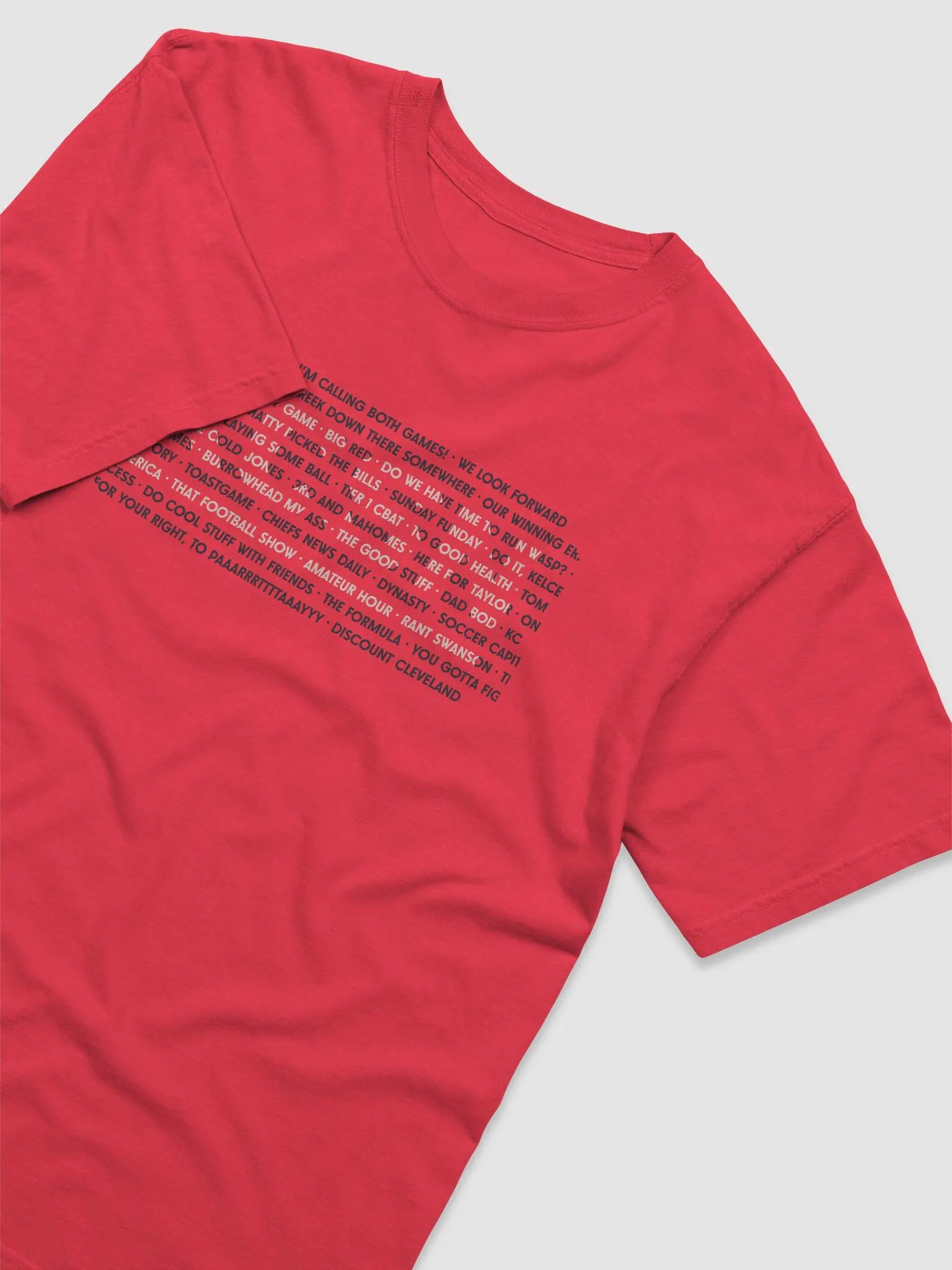 KCSN Word Art (Red) product image (3)