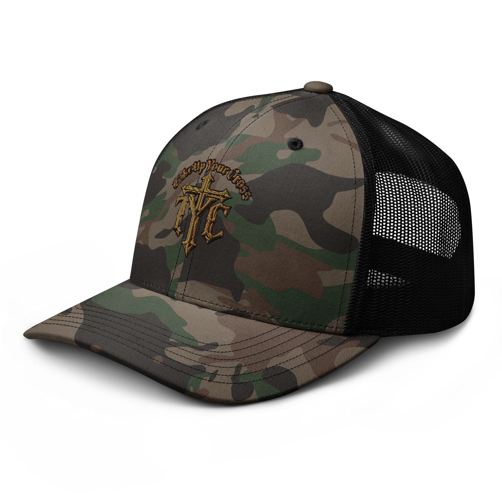 TUYC CAMO TRUCKER CAP product image (4)