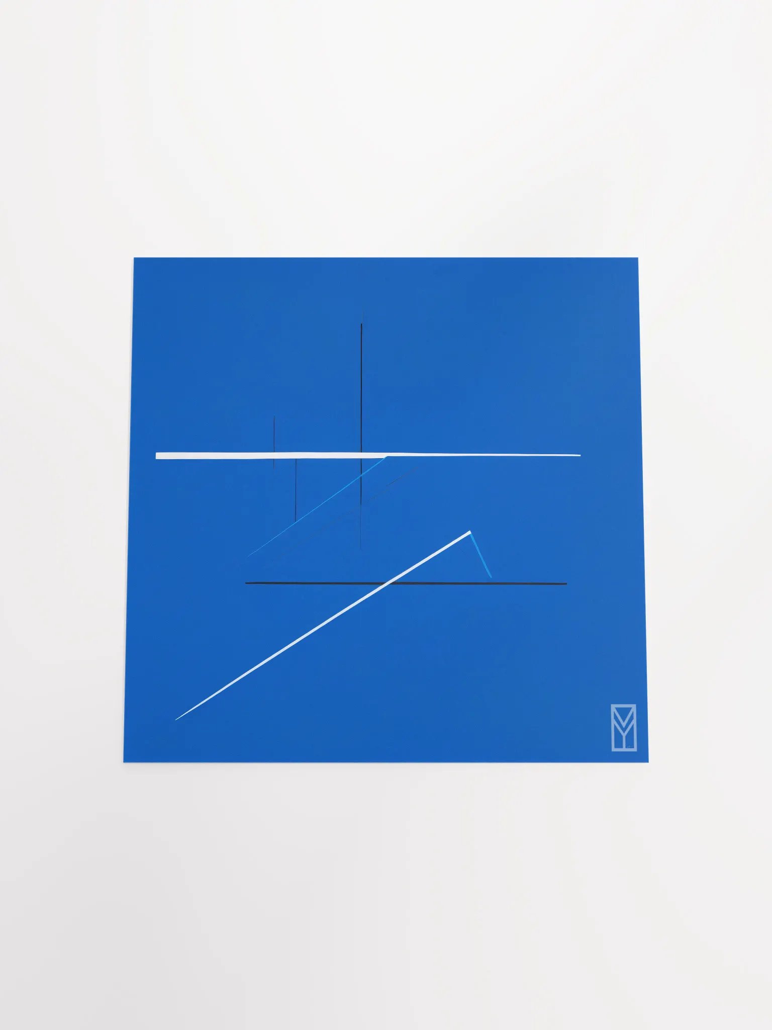 Poster Global Blue Screen: Abstract Art product image (4)