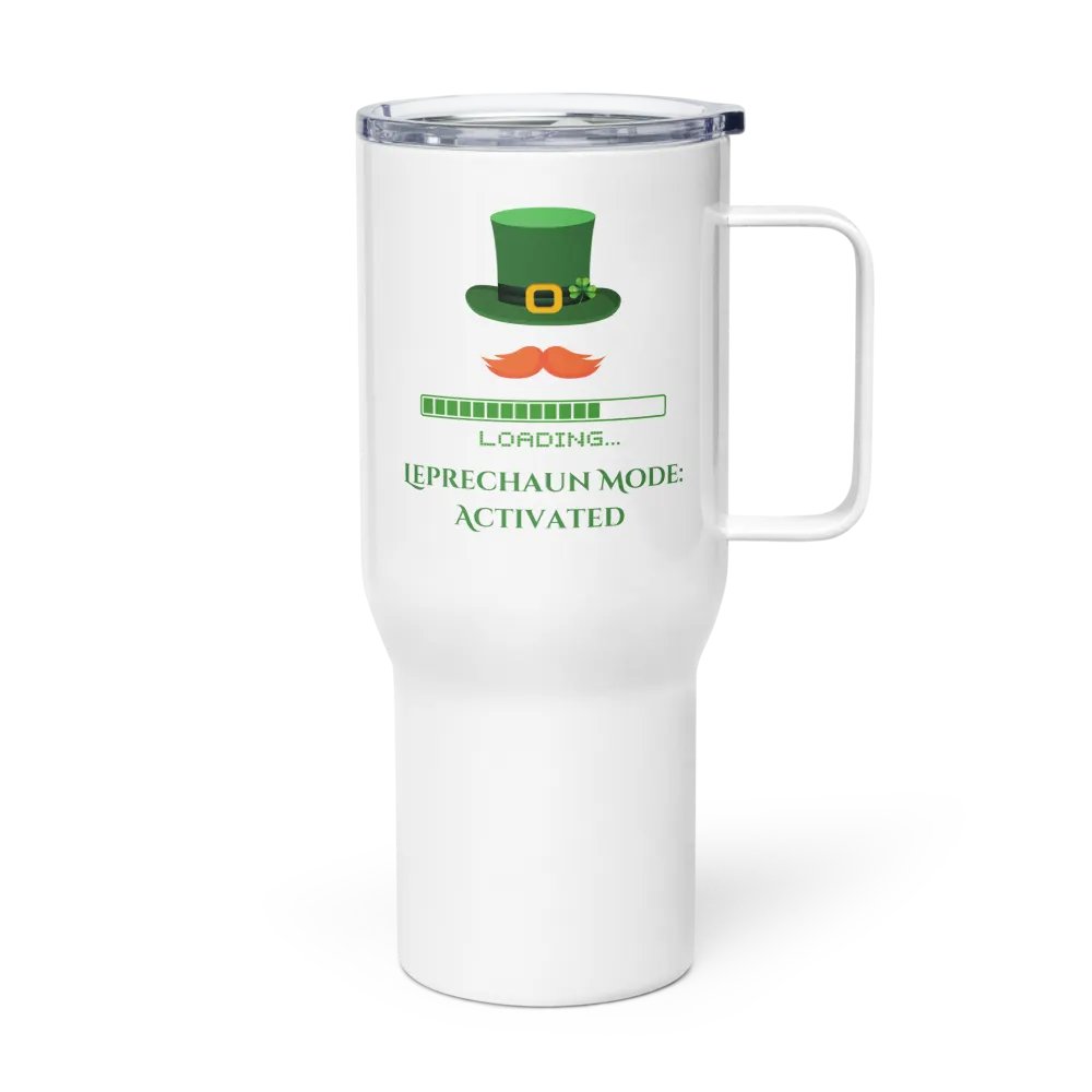 Leprechaun Mode Activated Travel Mug product image (6)