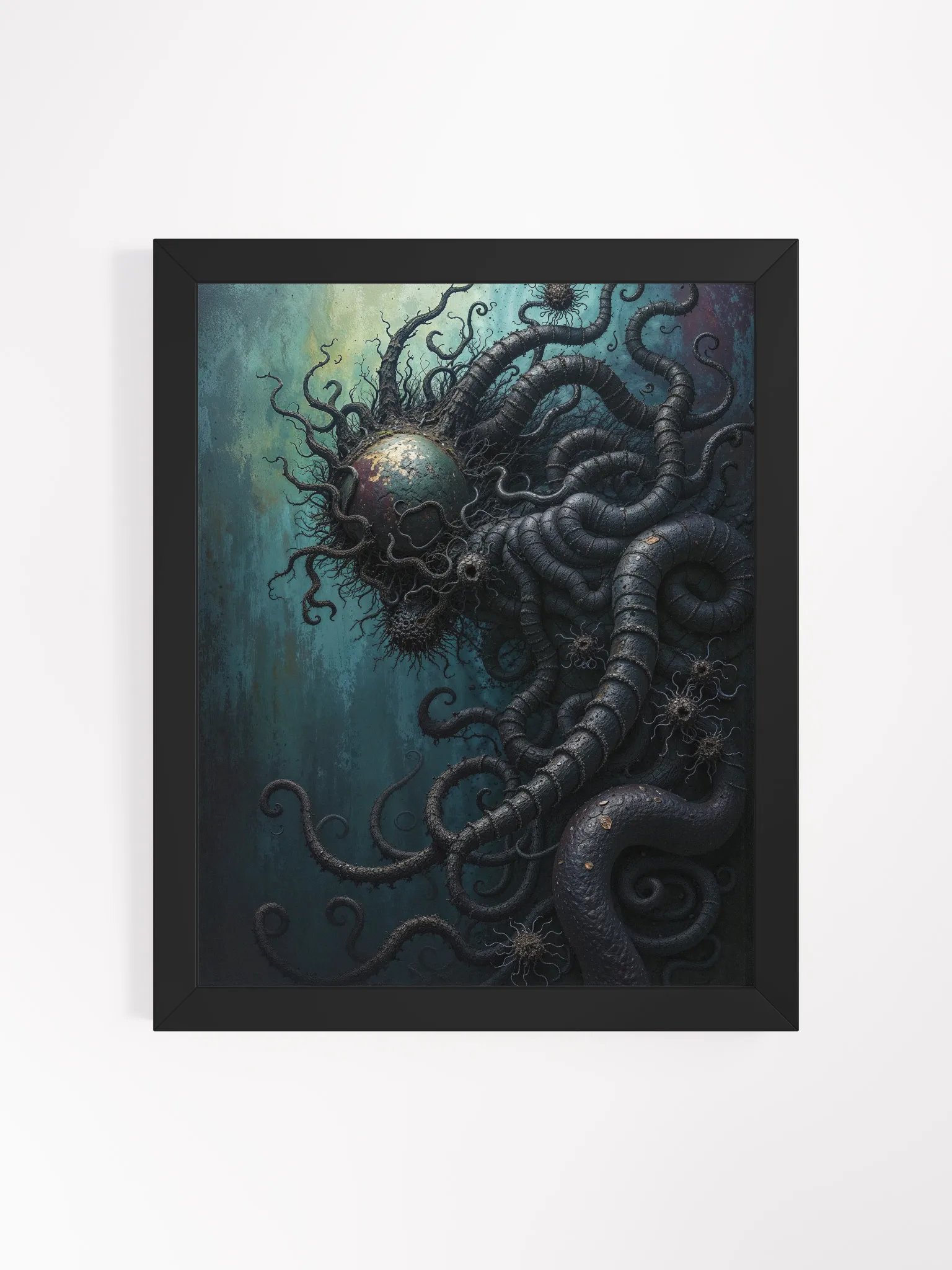 The Abyssal Architect Framed Print product image (1)