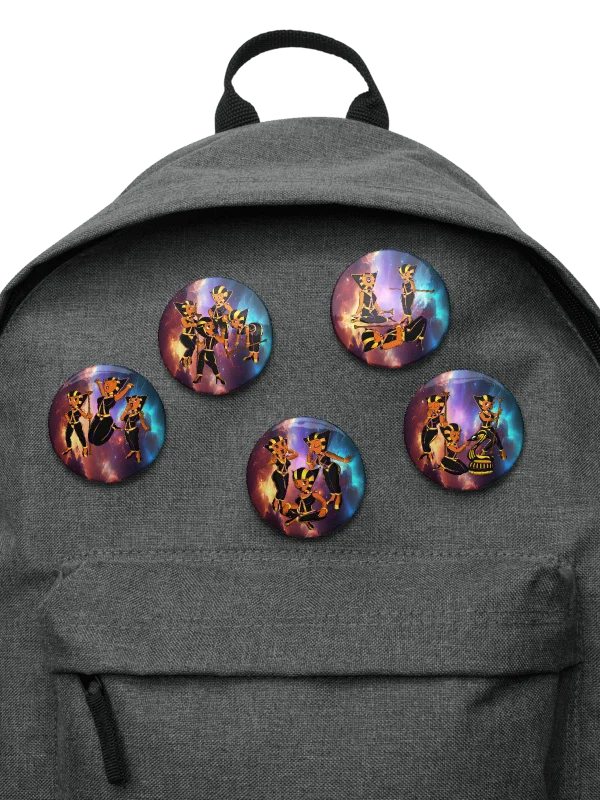 Ancient Egyptian Queen Pin Button Set product image (1)