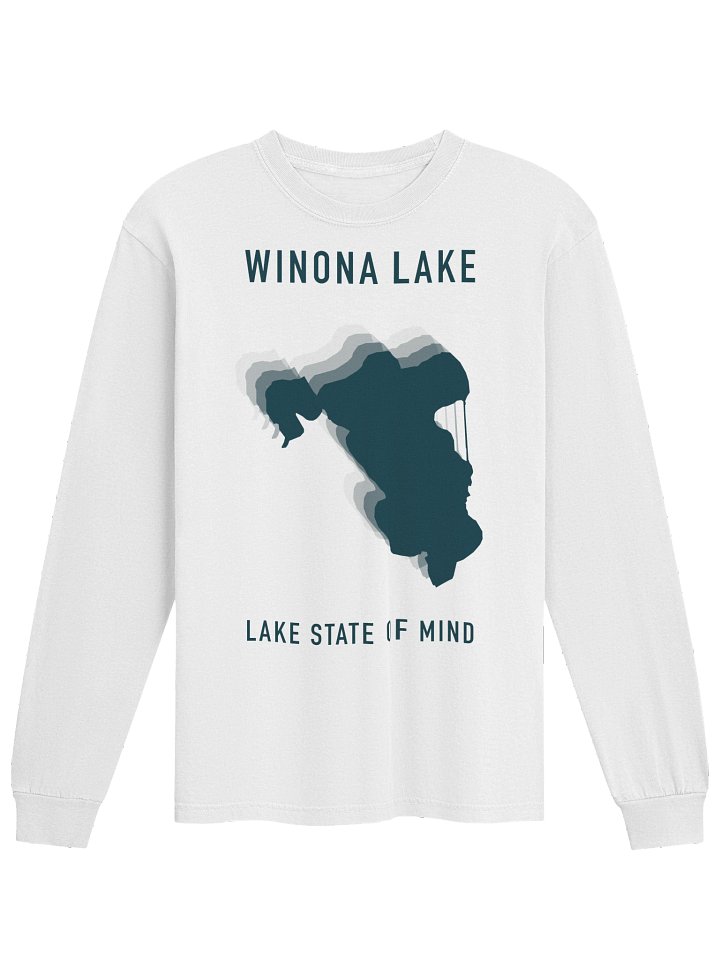 Lake Echo Comfort Colors Long Sleeve — Sunwashed