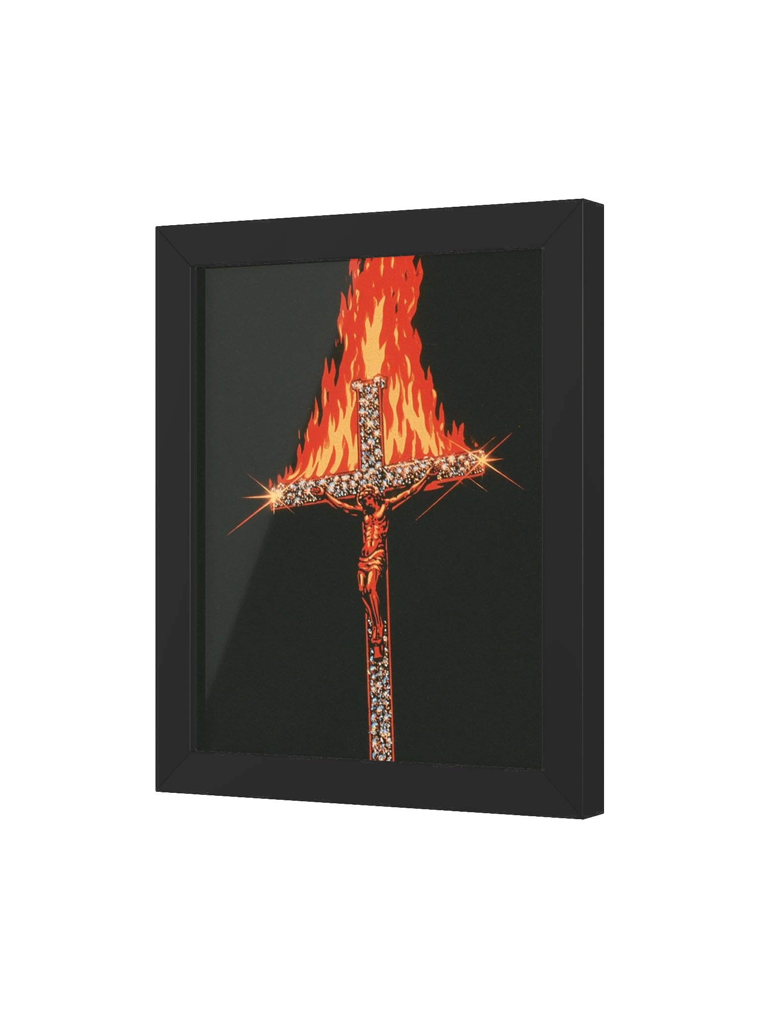 Diamond Cross - Framed Art Print product image (14)