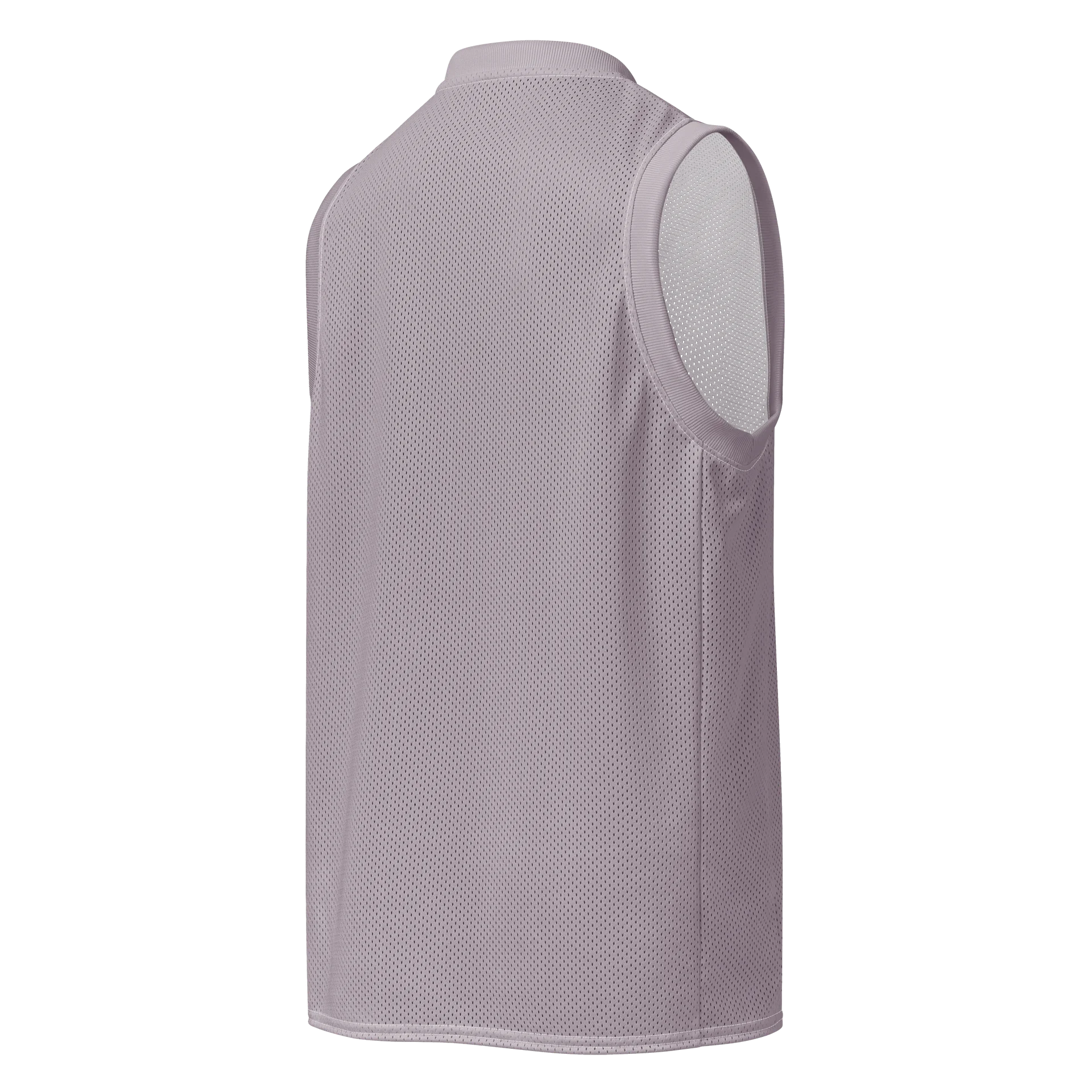 Minimal Gray-Purple All-Over Print Basketball Jersey product image (2)