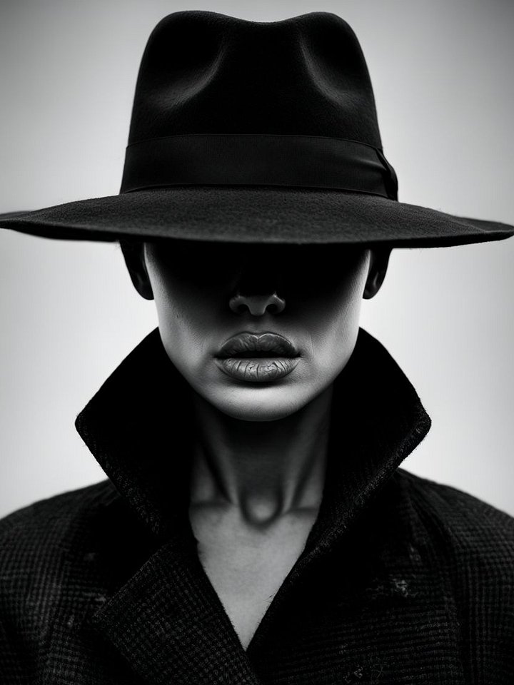 Dramatic Noir Mystery Framed Poster product image (1)