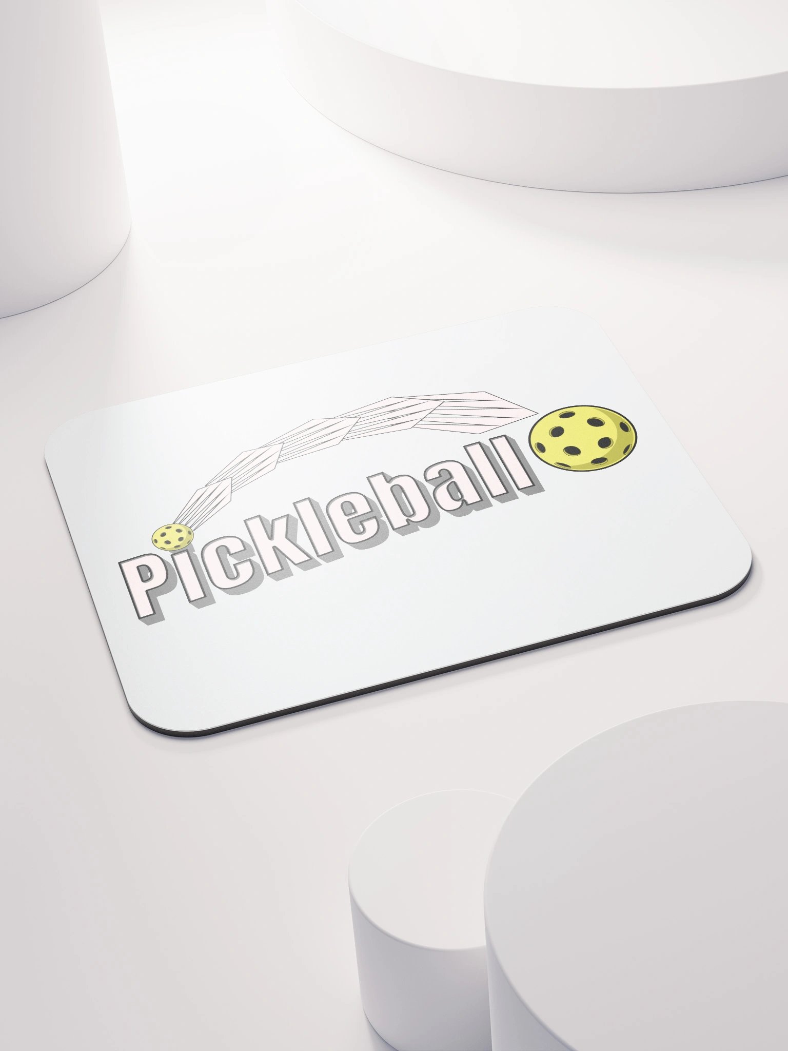 Pickleball Swoosh Motion Classic Mouse Pad product image (4)