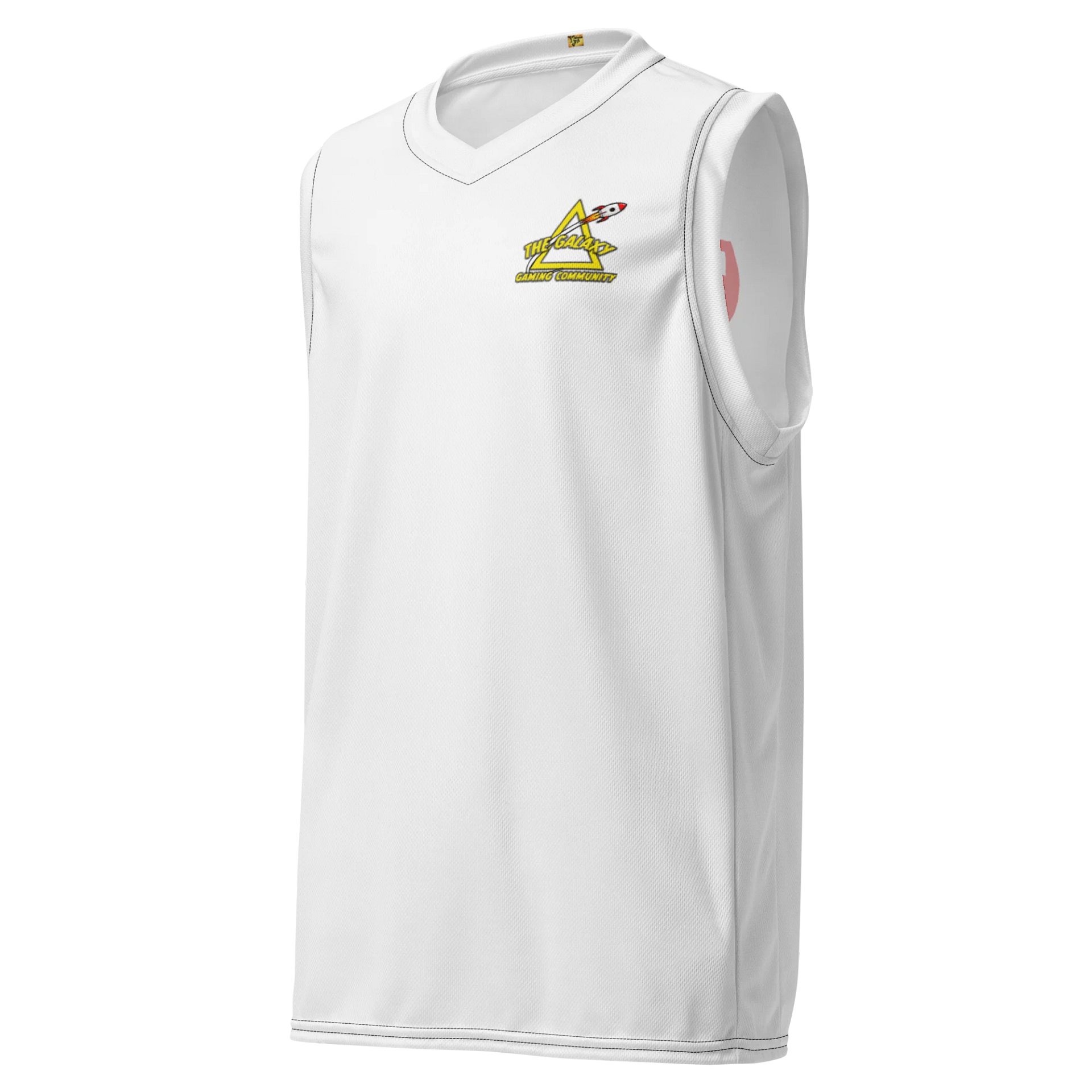 Galactic Rocket Unisex Basketball Jersey product image (1)